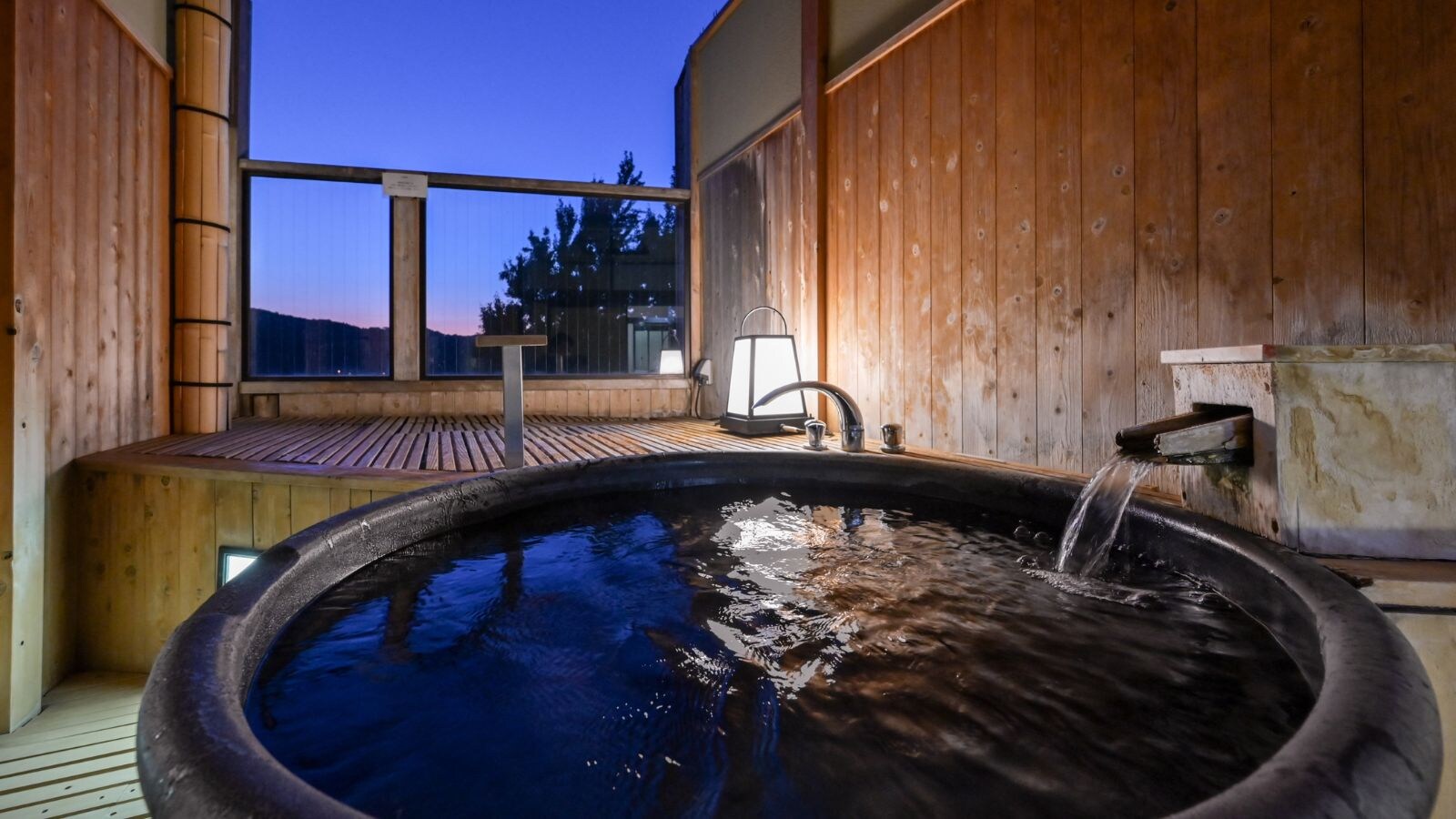 [Shobu] Special room with open-air bath and panoramic bath