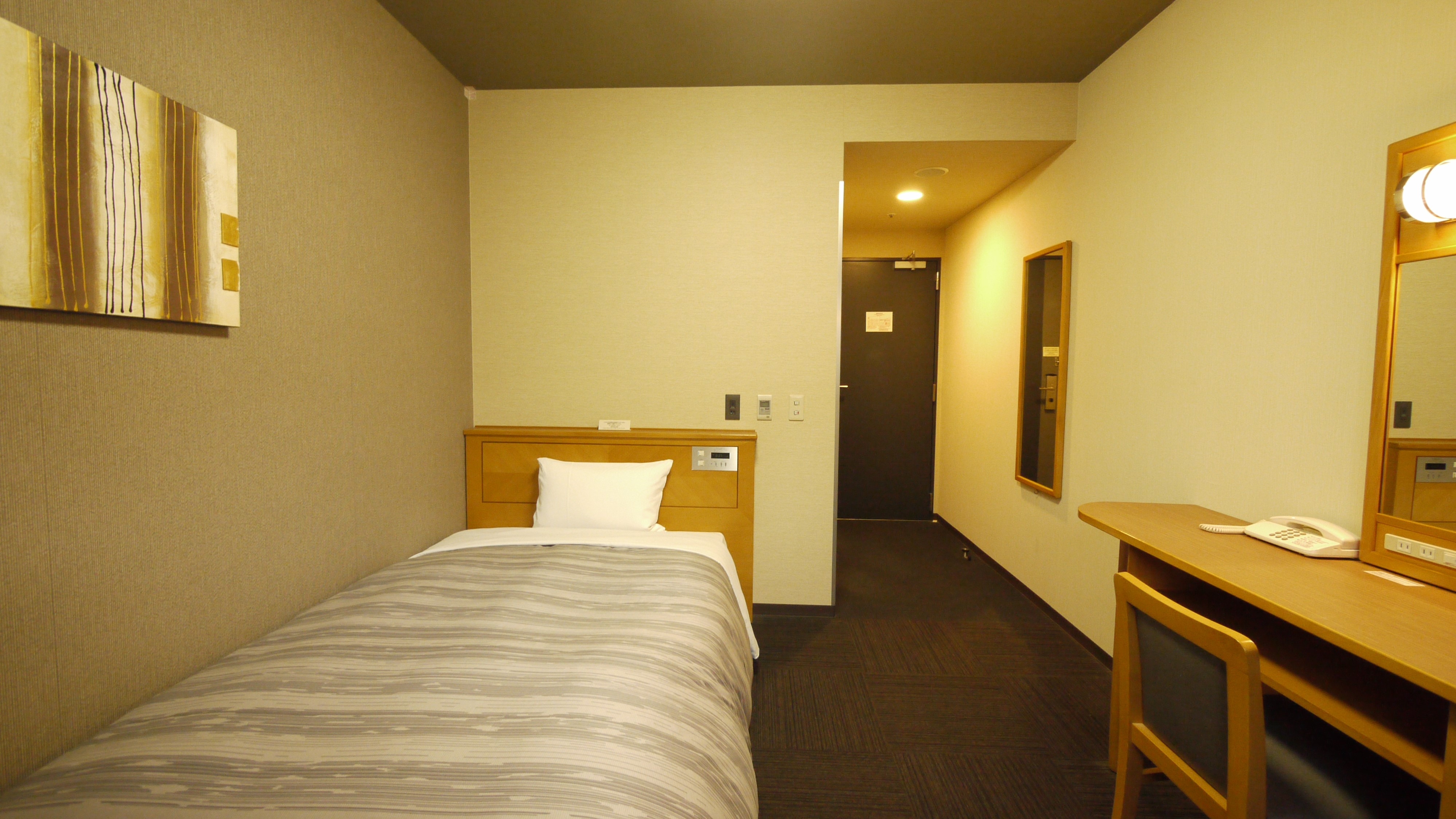 Standard single room for solo travelers (approx. 11㎡)