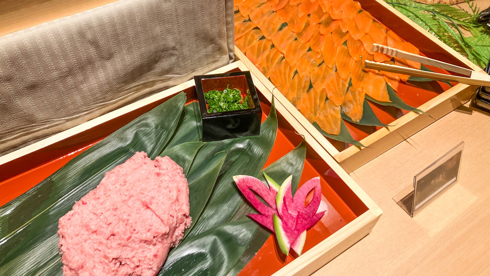 Breakfast buffet example