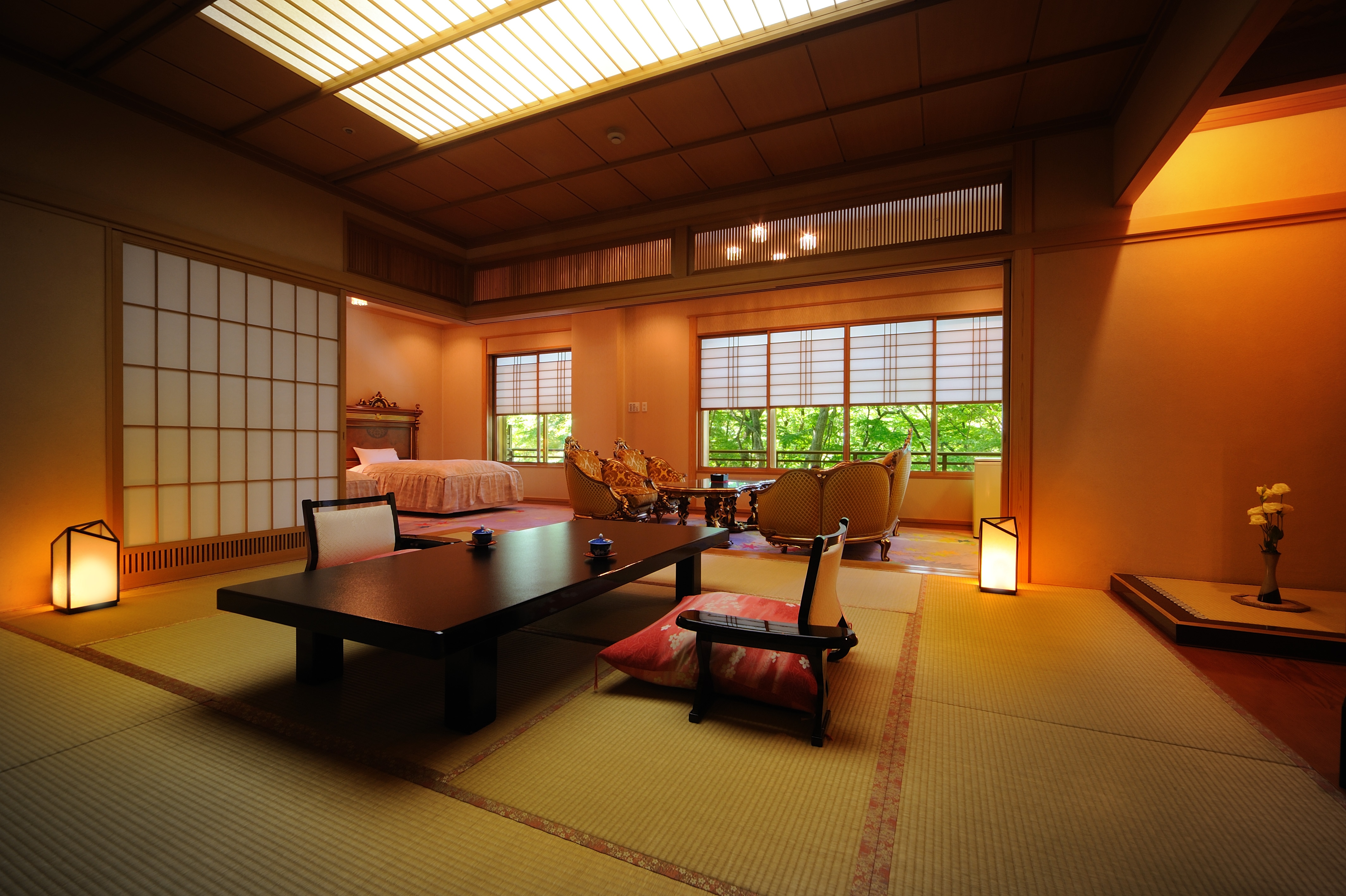 Japanese and Western room (example ②)