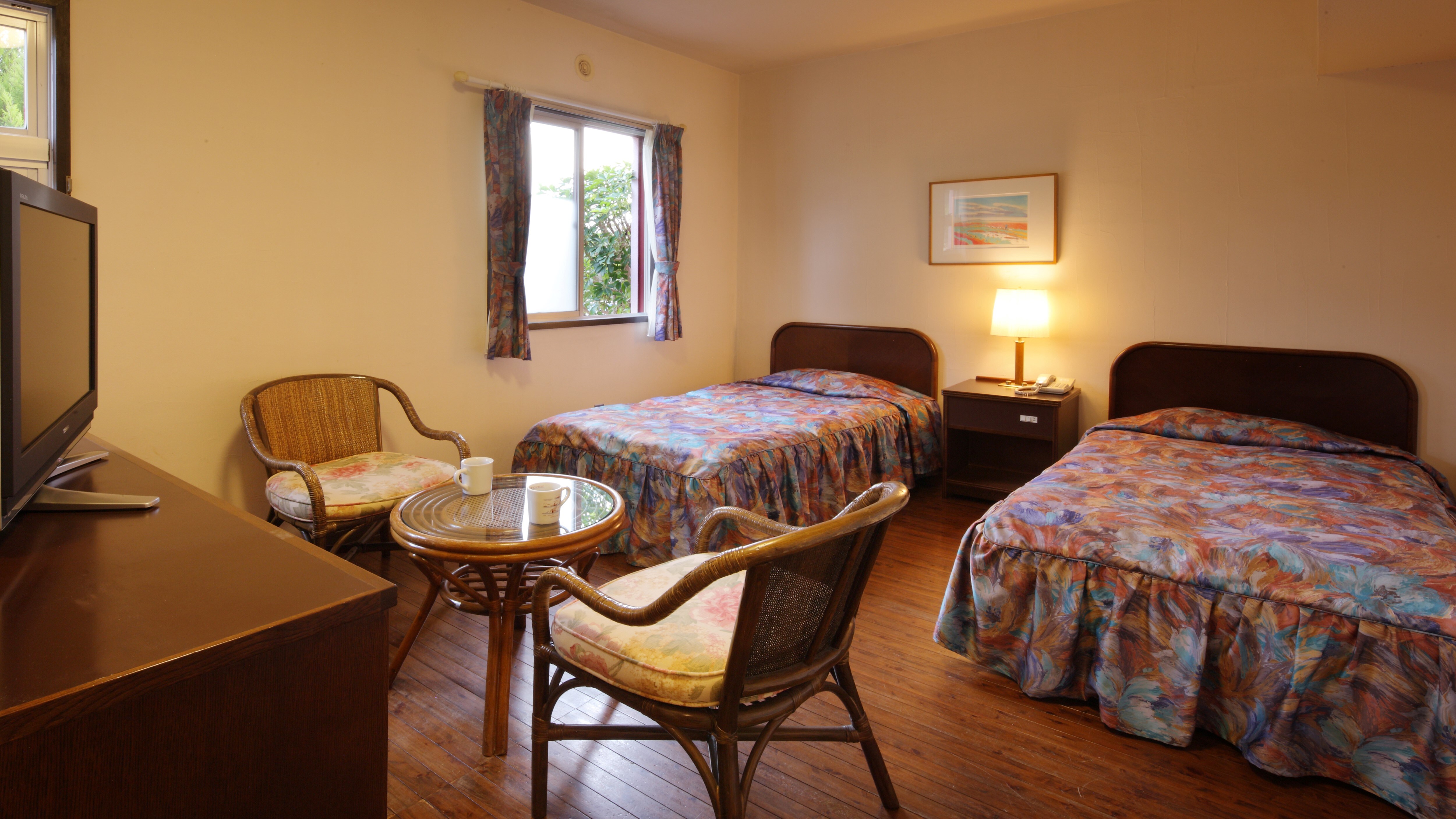 1st floor 20㎡ compact twin room