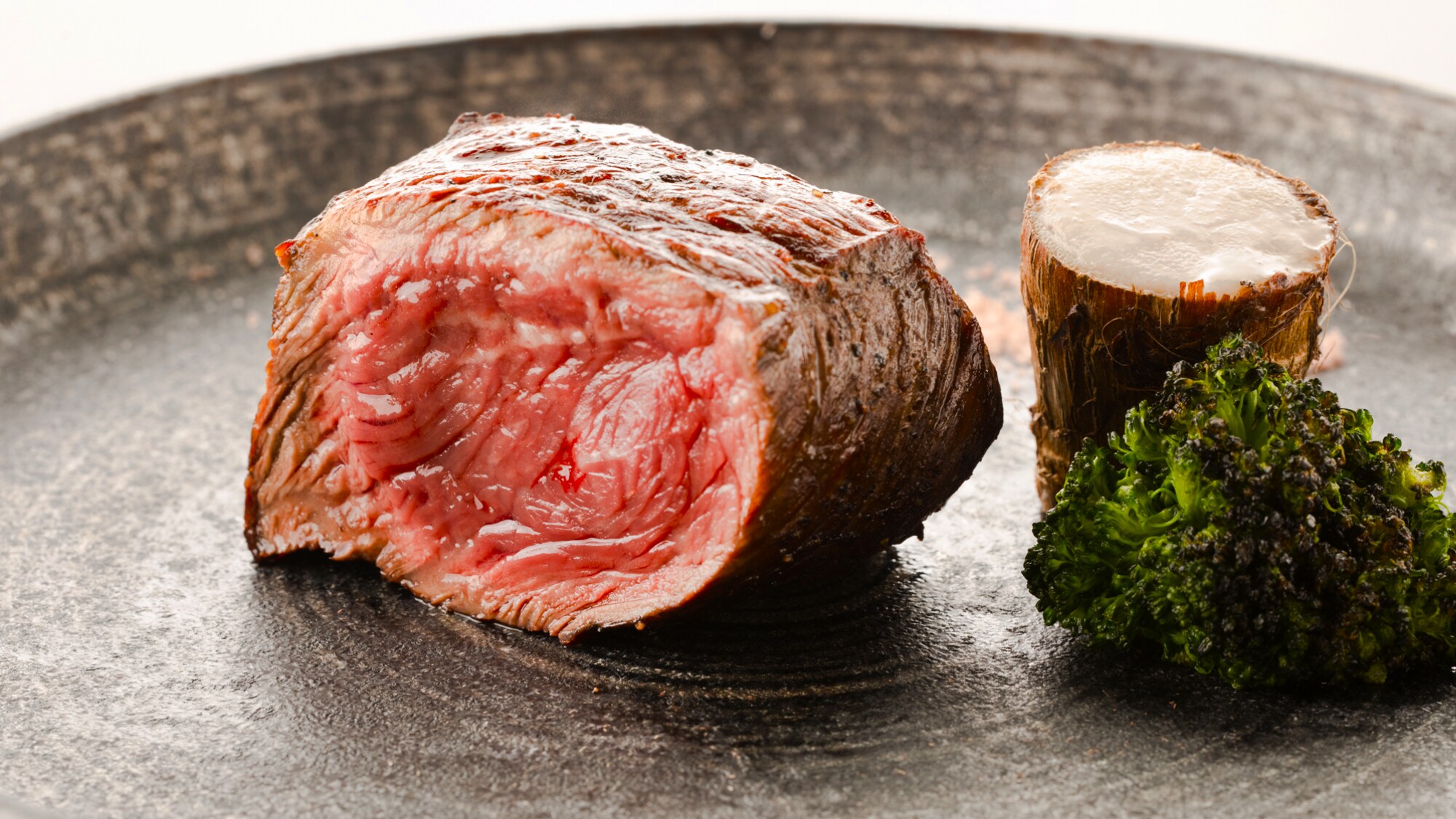[Steak] Yamagata beef steak cooked over real fire on a Josper grill