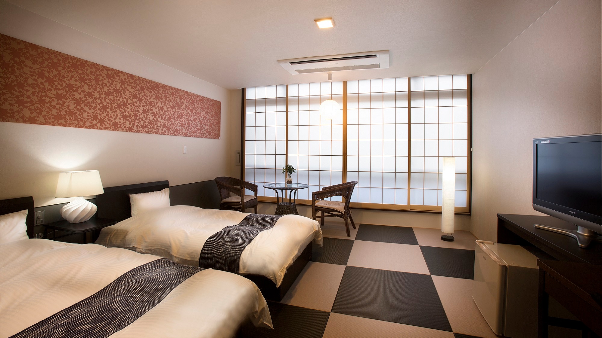 [Non-smoking] Renewal Japanese modern twin room