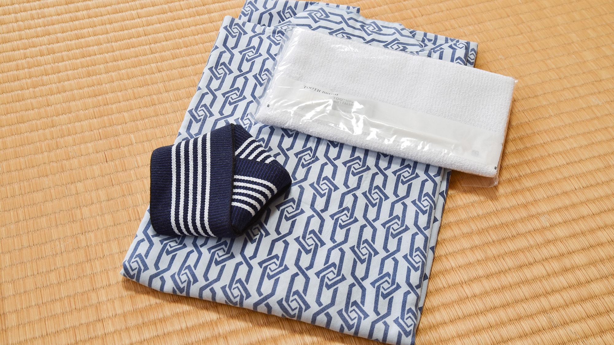 *[Peralatan kamar] Yukata dan handuk