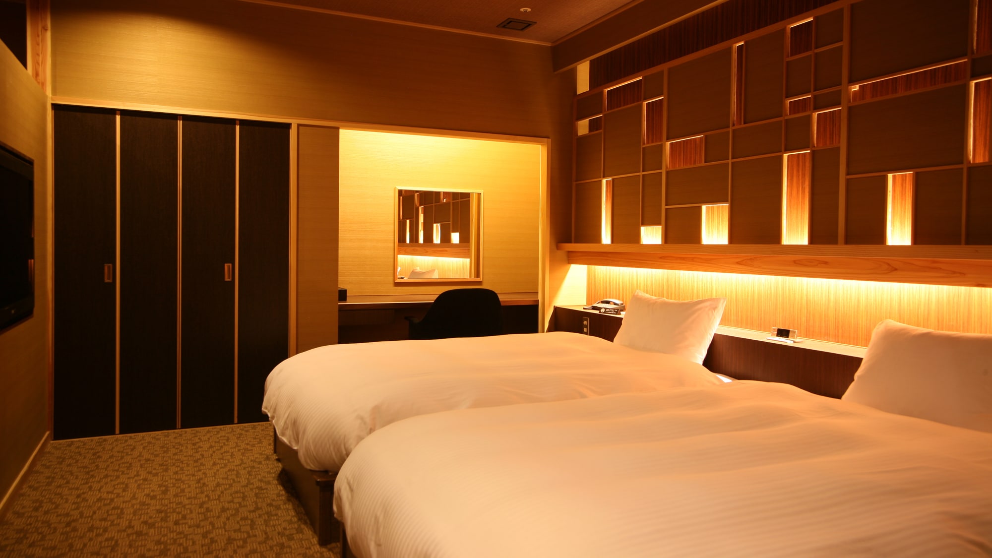 [ทุกห้องมีห้องอาบน้ำแบบเปิดโล่งส่วนตัว] Villa Paradise Sea Garden Type A / No. 101, Bedroom