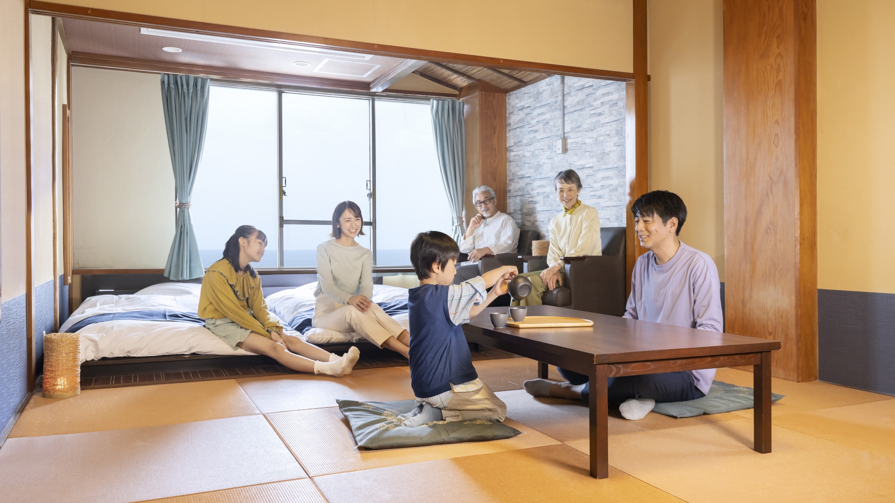 標準日西合璧雙人床房 ※客房範例