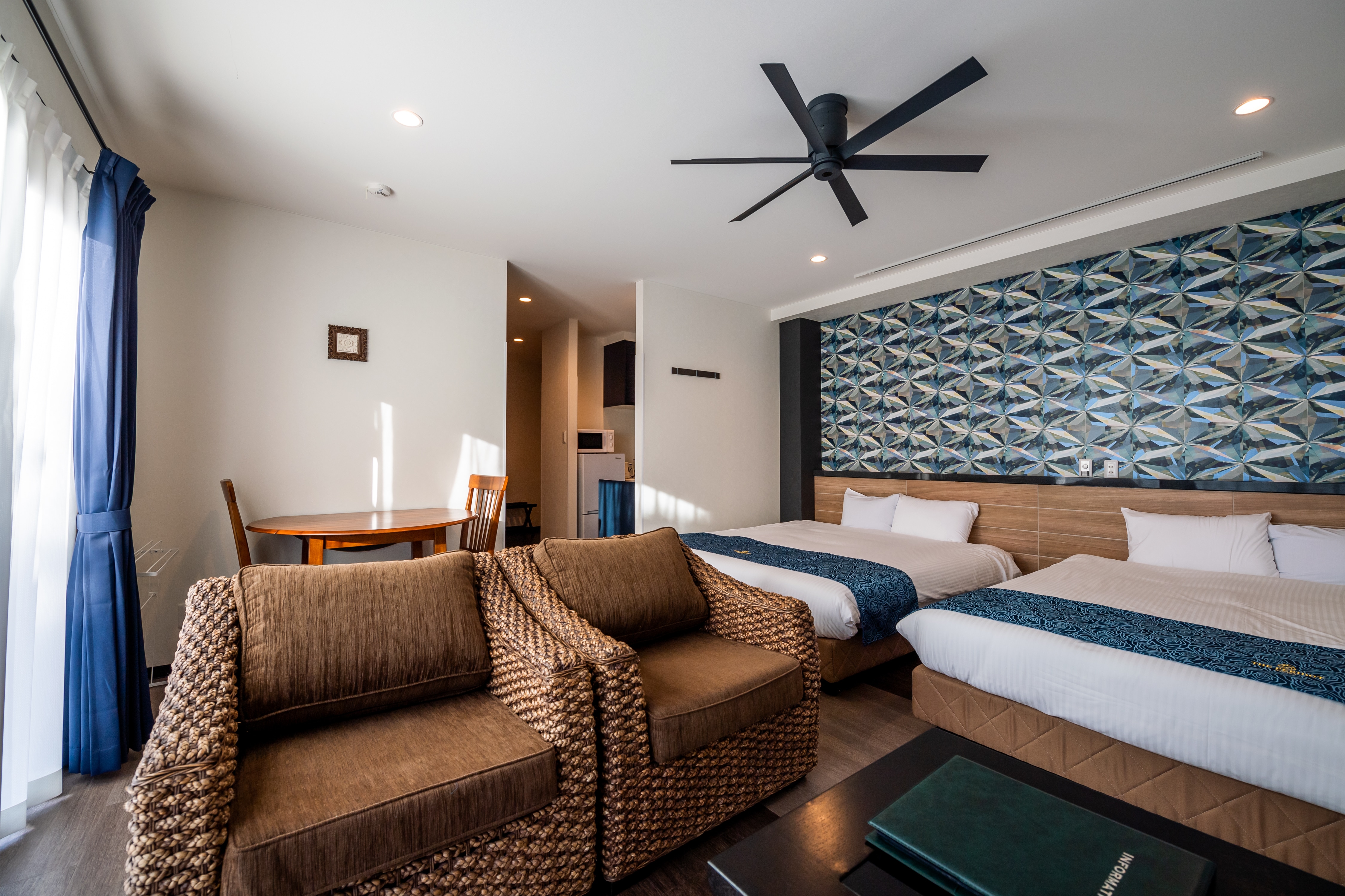 Annex Beachside Villa Twin room with kitchen (sea side)★
