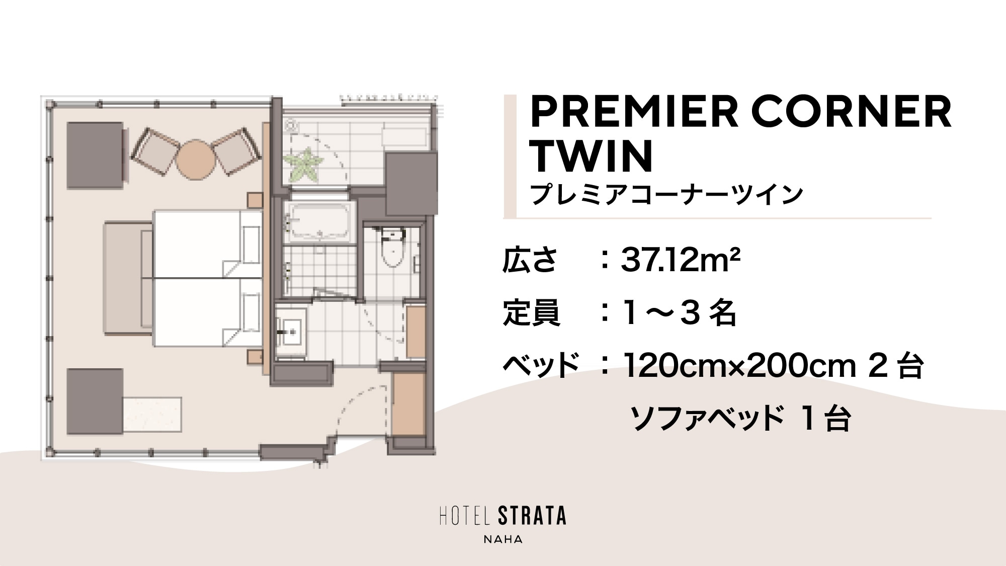 Premier Corner Twin