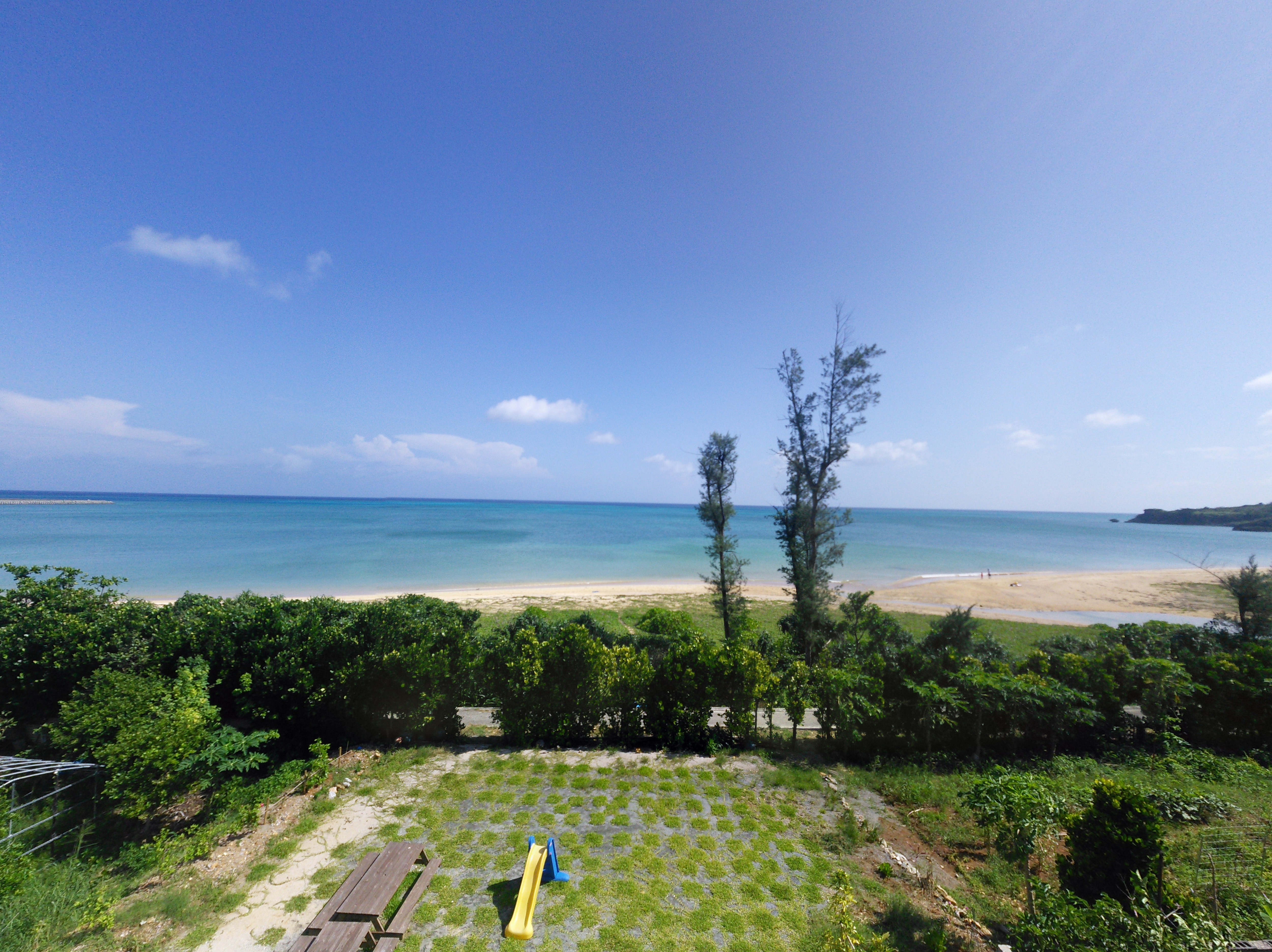 View from the second floor sky terrace