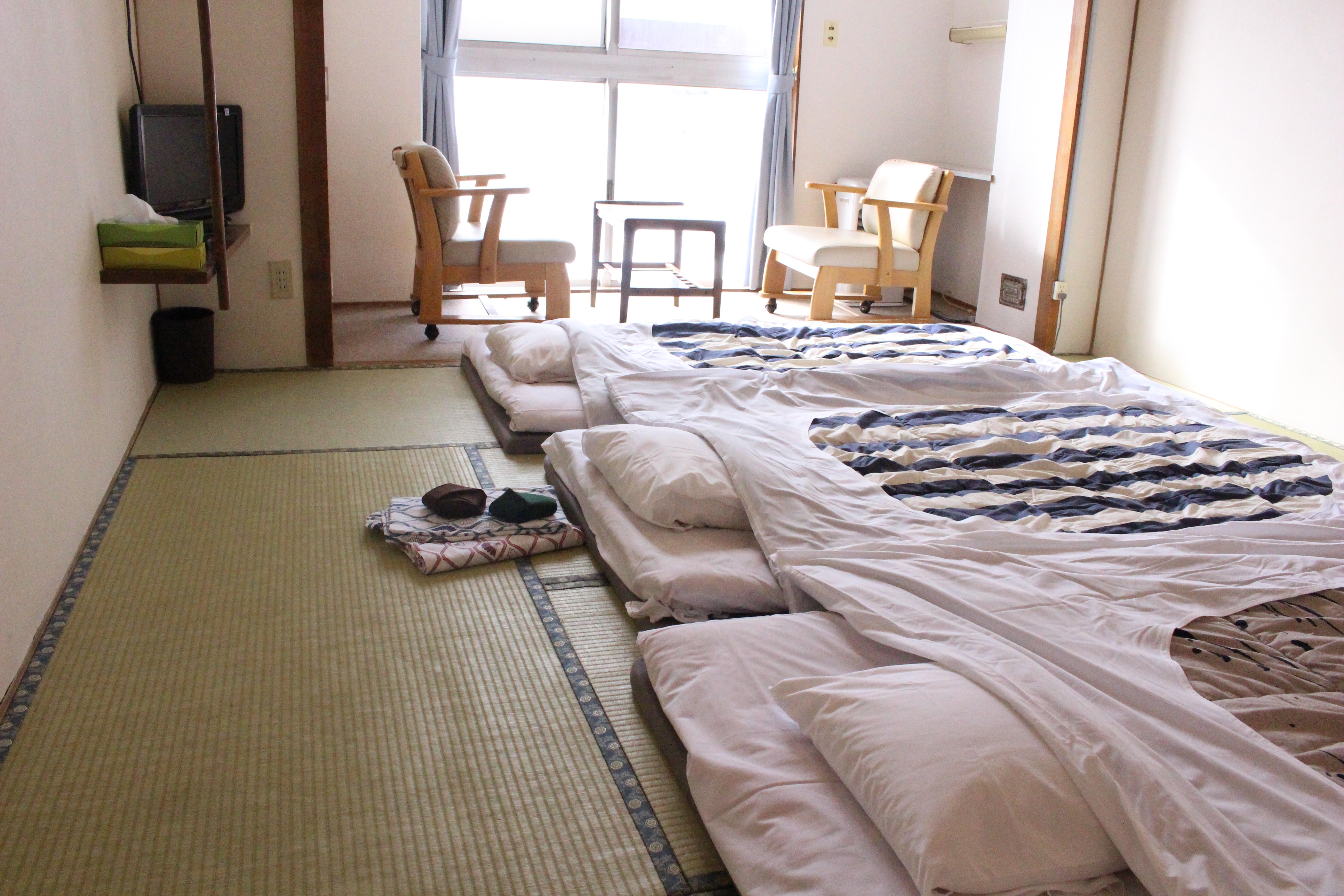 [New building] Japanese-style room for 3 people