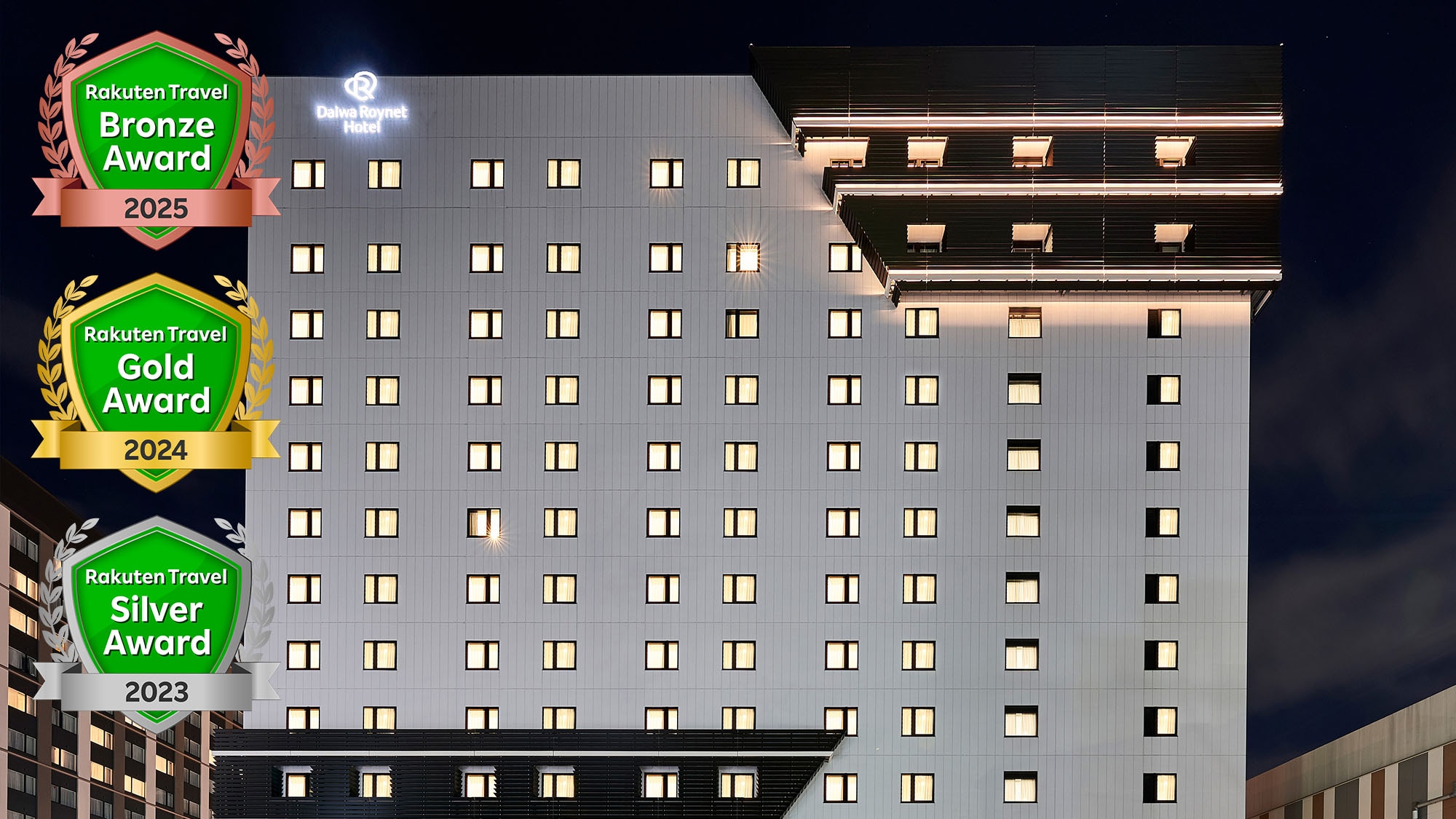 楽天トラベルアワード2025受賞ロゴ入り