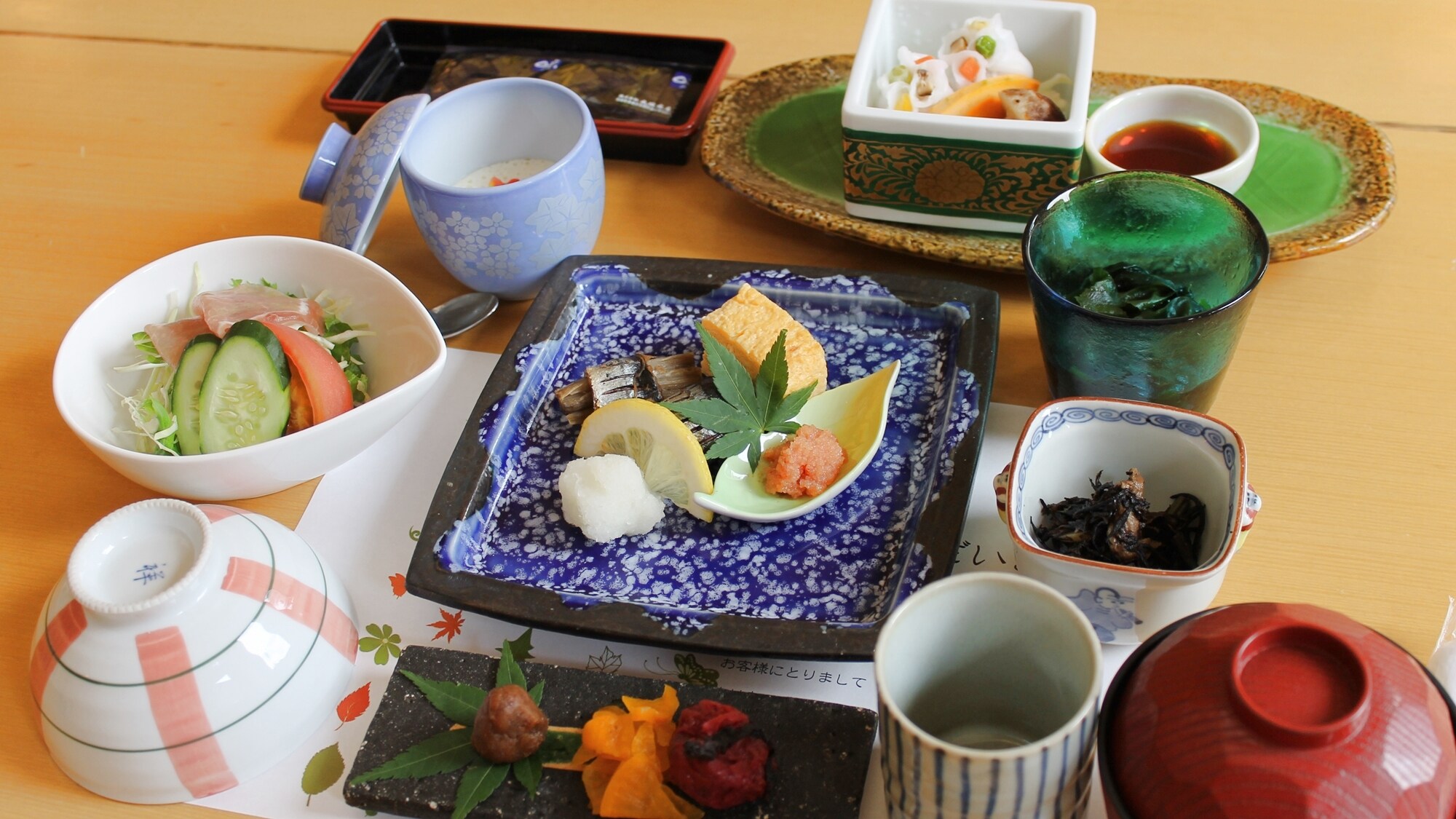 * (Image) [Breakfast example] Start your day with a hot breakfast!