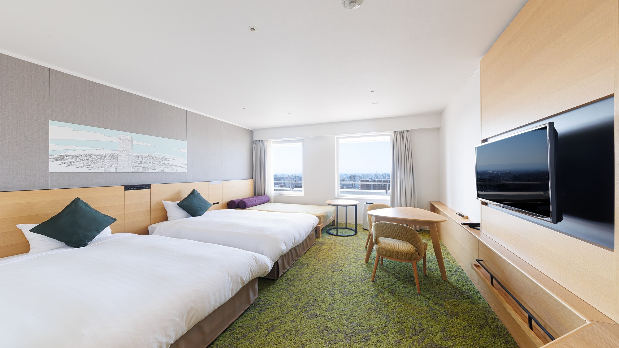 舒適高級雙床房 27平方米