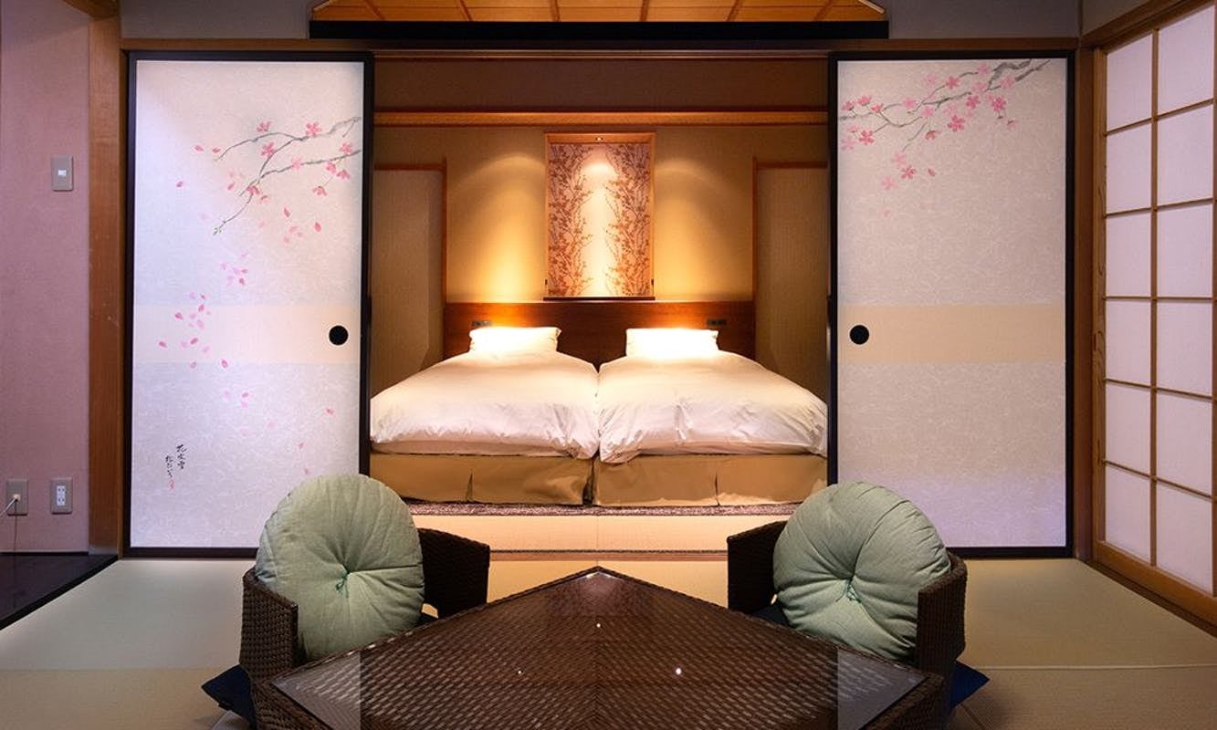 [Kamar sudut 2 kamar bergaya Jepang-Barat] 8 + 6 tikar tatami