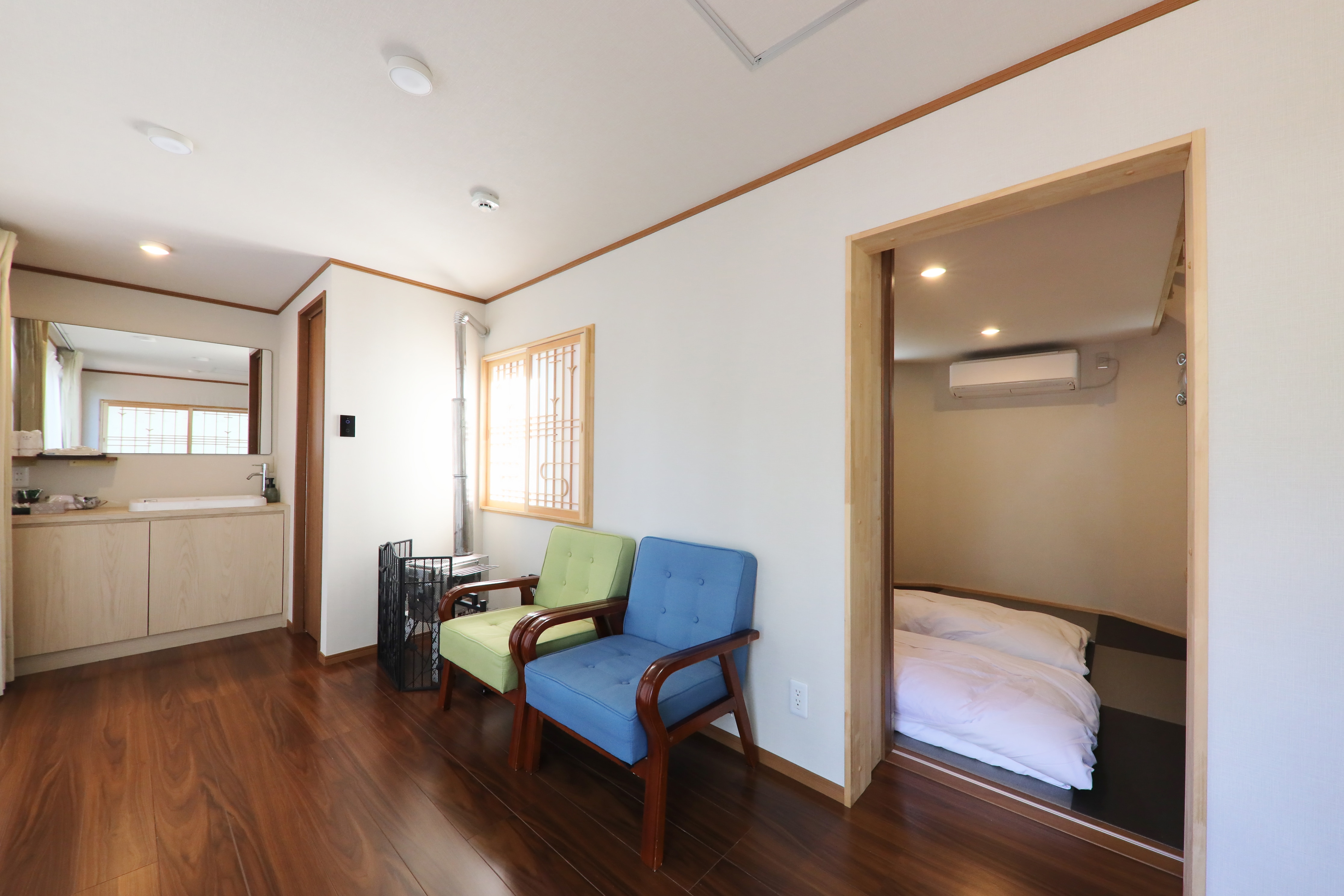 Nhà gỗ A Nội thất