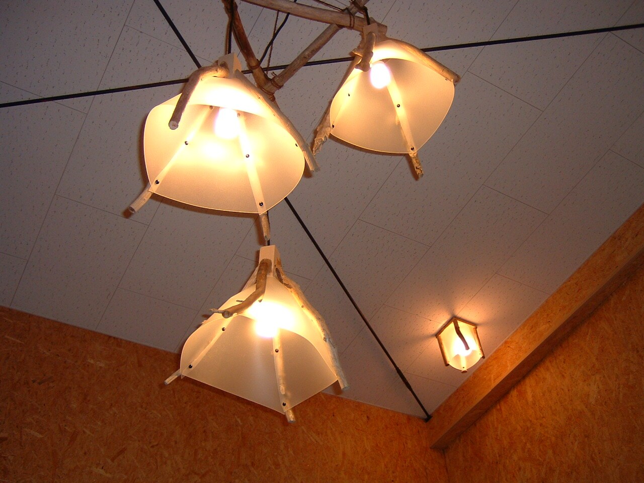 Driftwood chandelier handmade by the owner☆