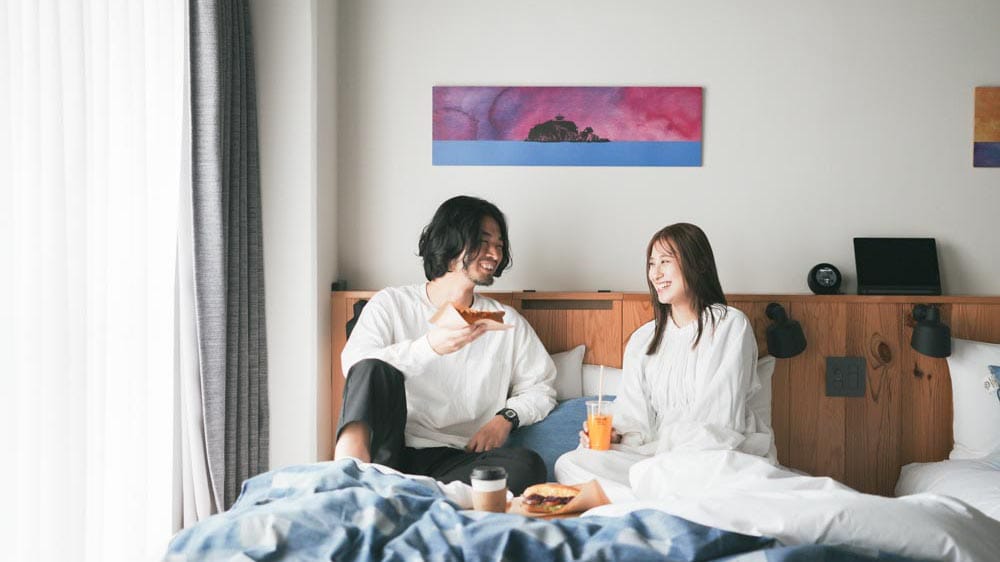 Breakfast can also be taken to your room.