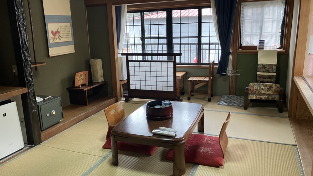 The room