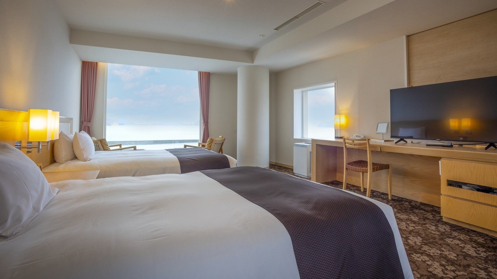 [烏敏皮亞海洋度假飯店及水療中心] 高級雙床房