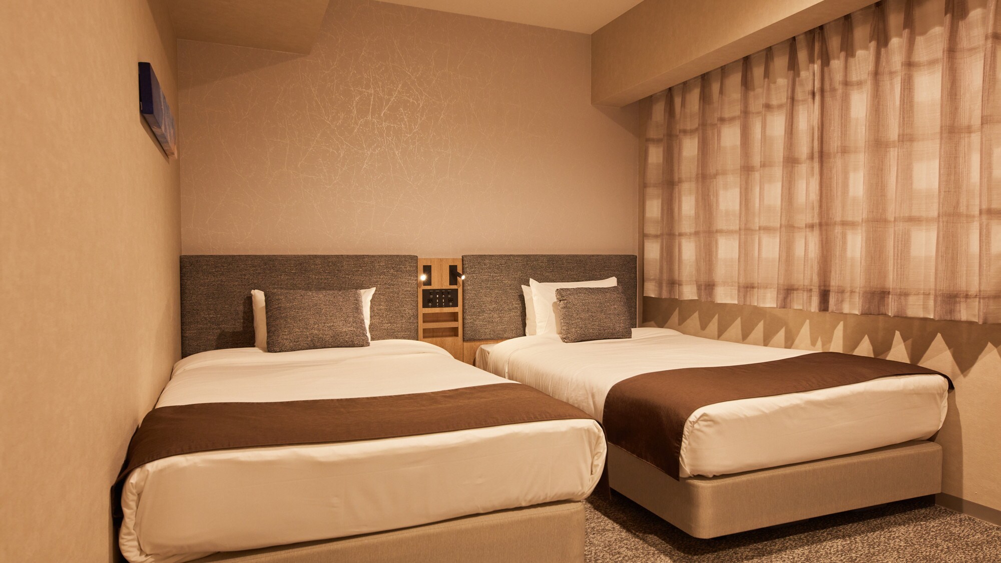 [Twin room]