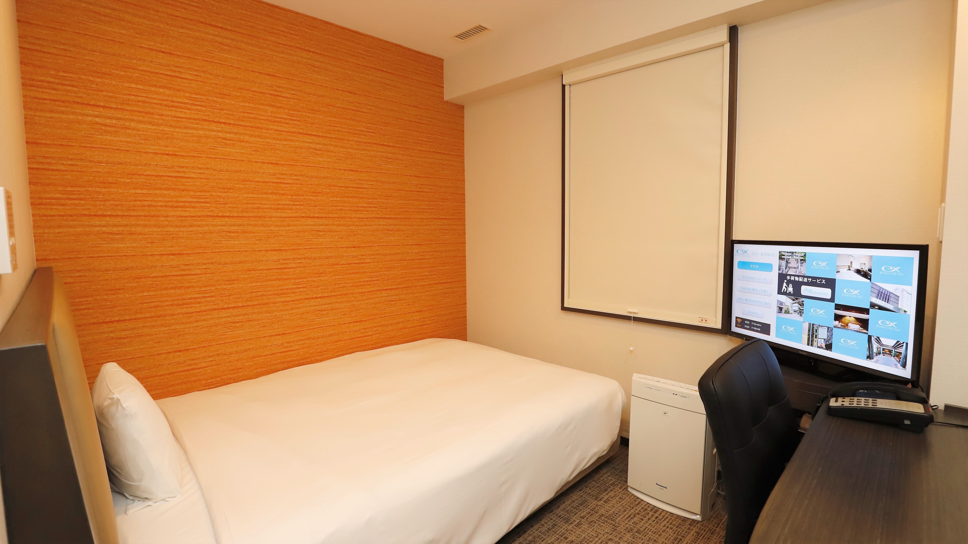 Single room 13.5㎡ Semi-double bed 140 & times; 200cm