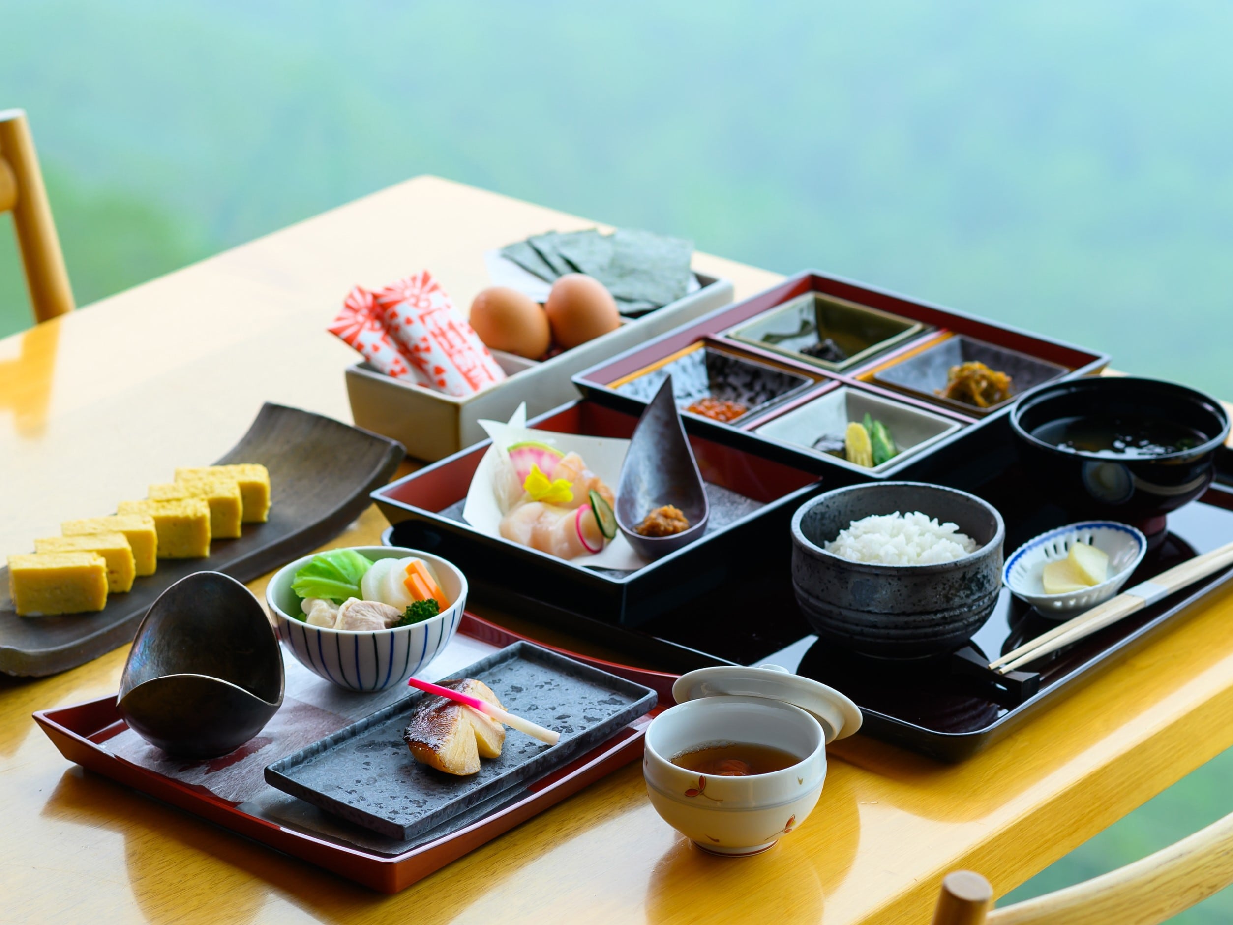 ■Cello Stellato Windsor■ [1F] Japanese set meal - breakfast example.