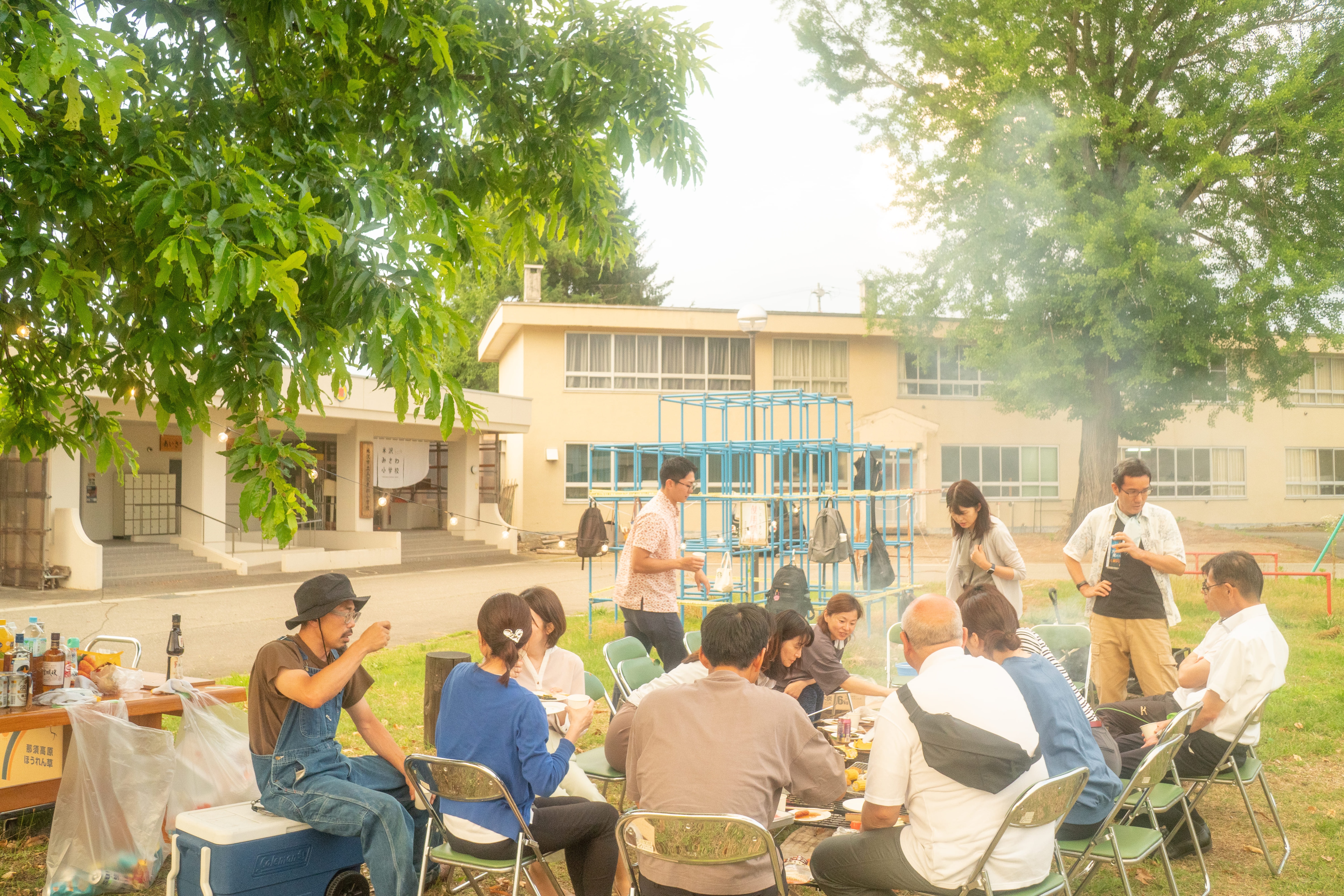 [Tiệc nướng BBQ] Hãy cùng vui vẻ với mọi người! Sức chứa lên đến gần 40 người!