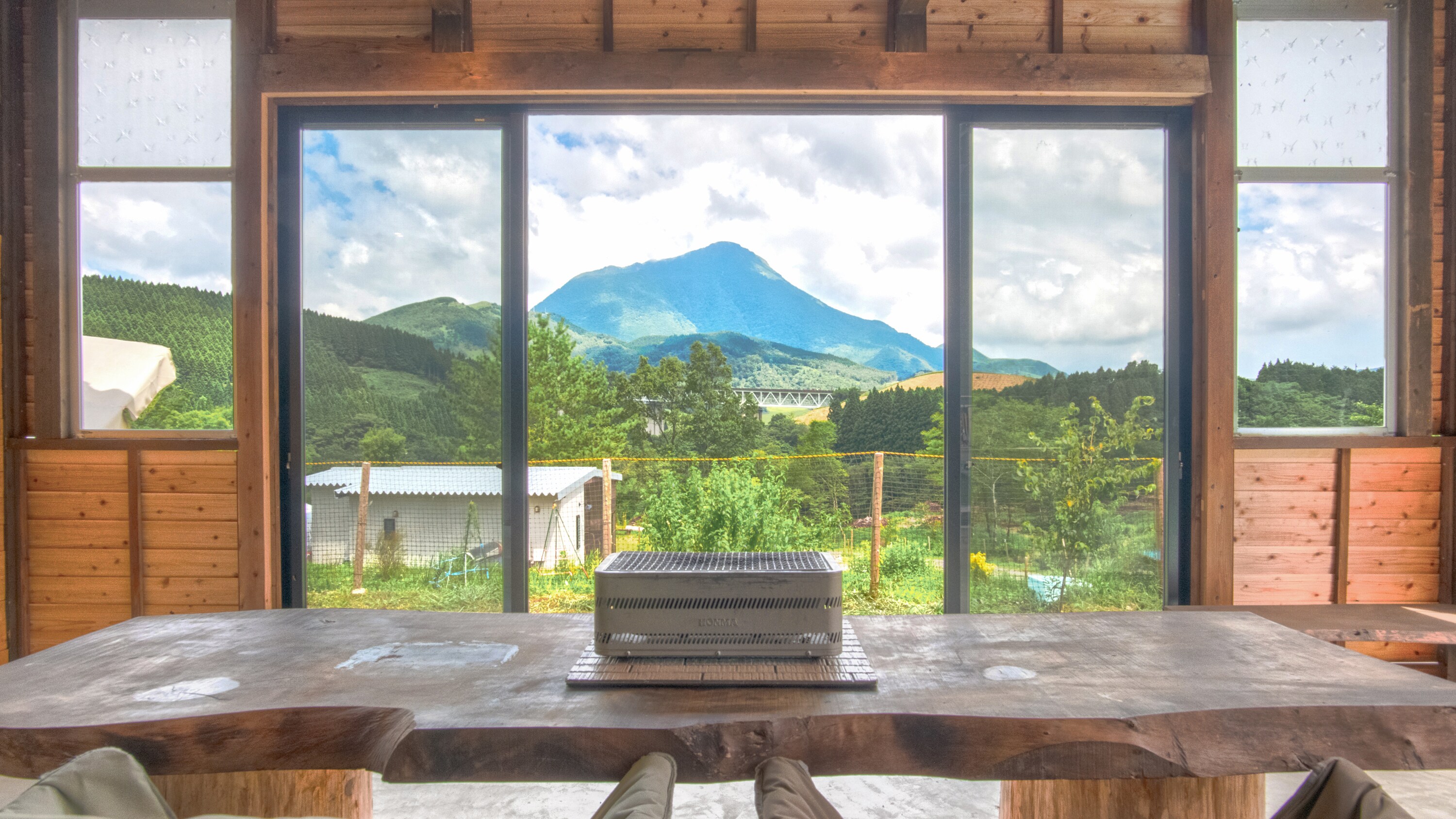 1 个带桑拿浴室的私人蒙古包帐篷