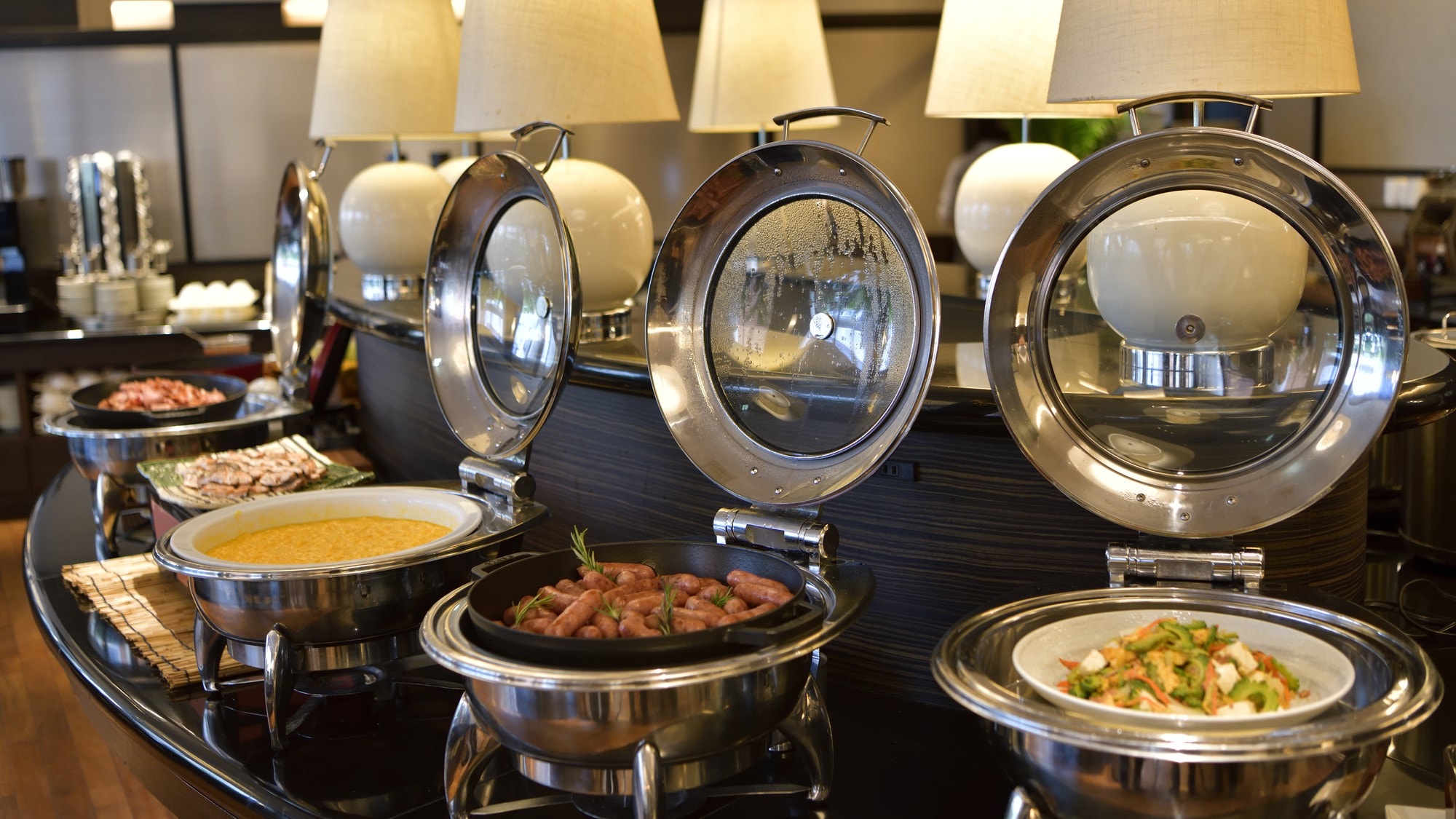 Hot food corner
