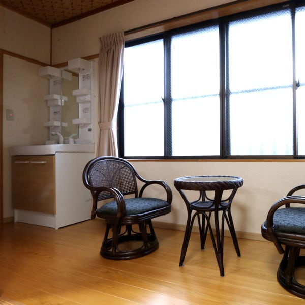 Example of a room with a toilet