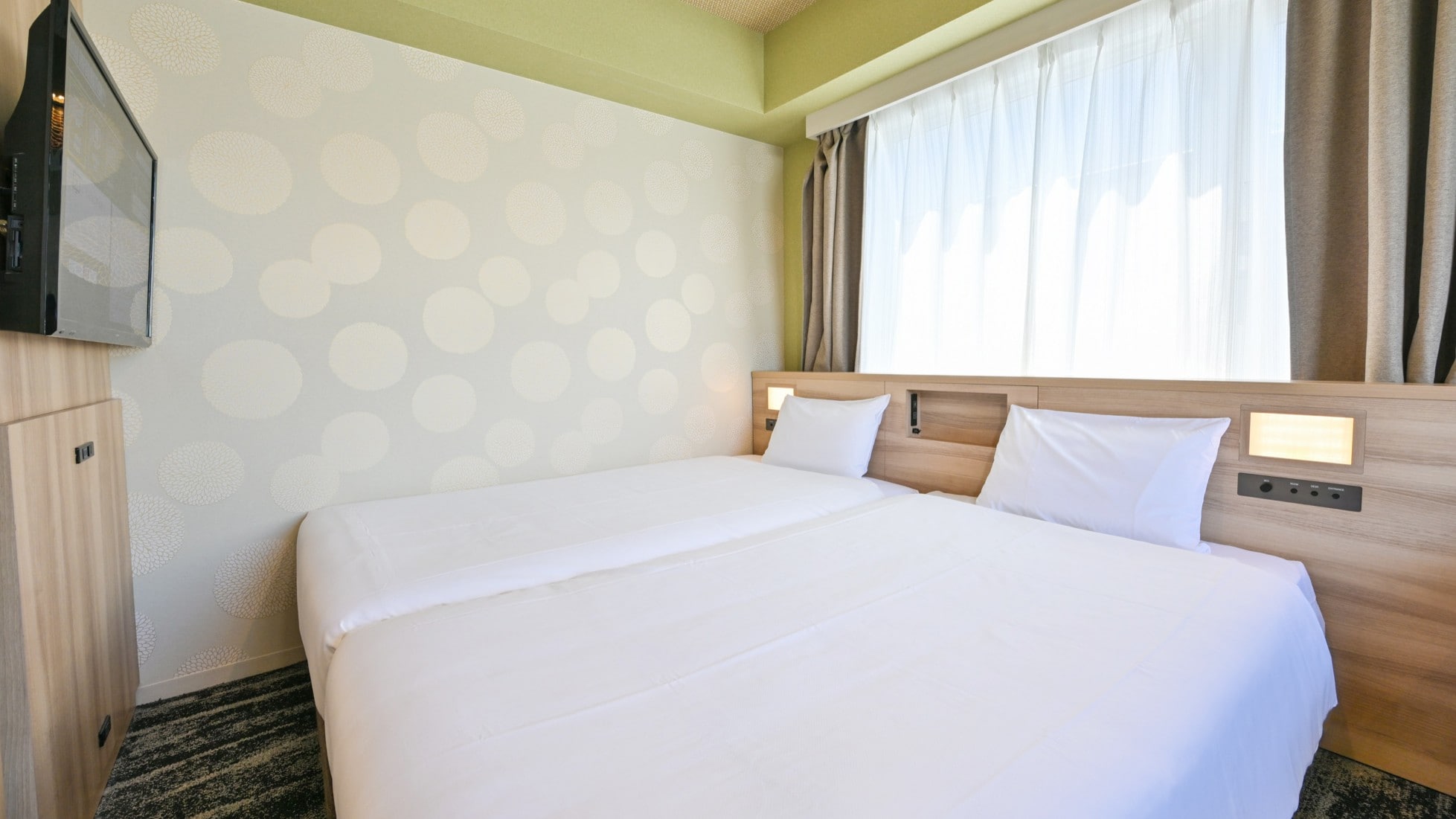 Kamar Sudut Twin - Pemandangan Stasiun - <Bebas Rokok> 17㎡