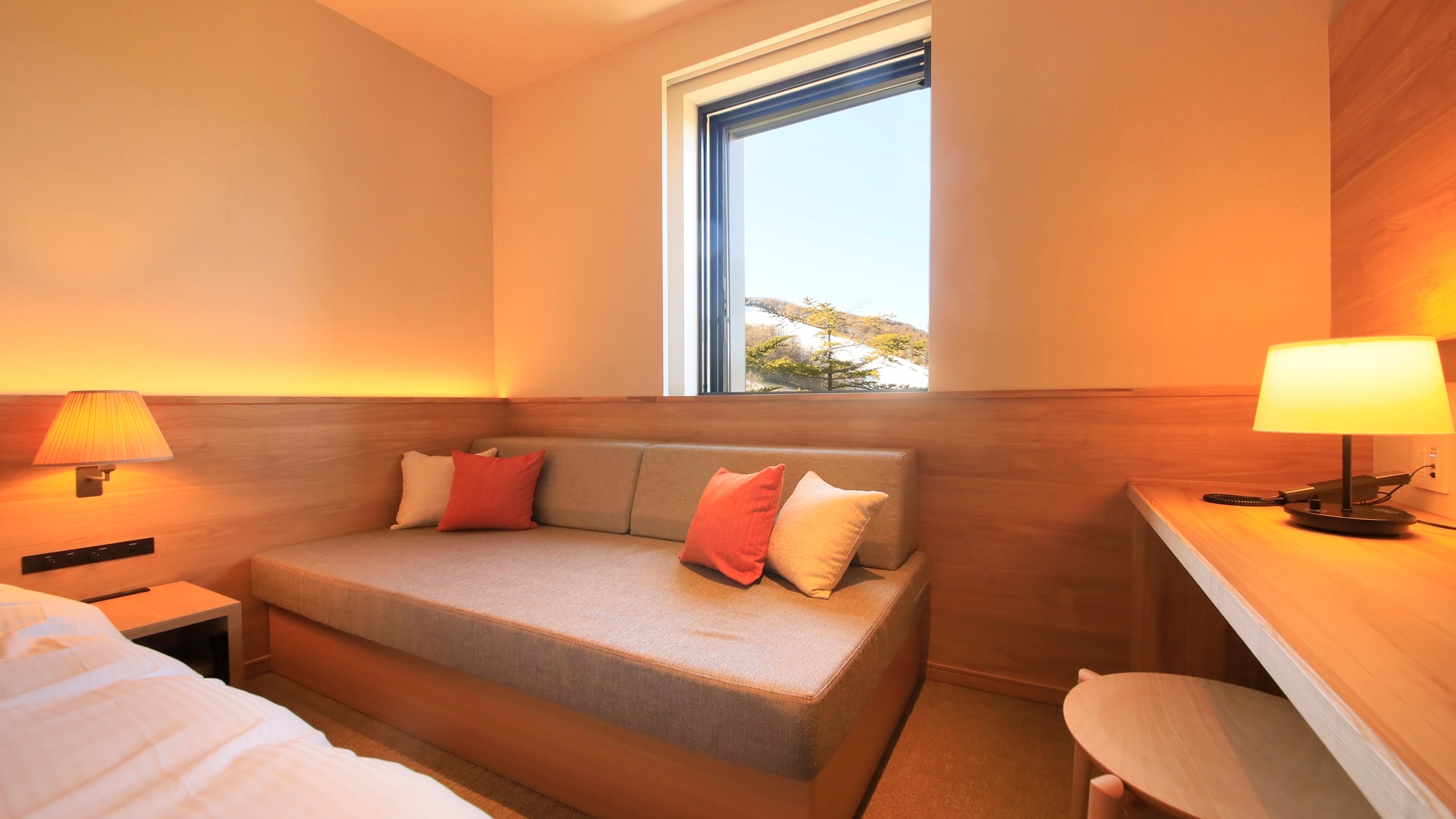 Standard twin room example