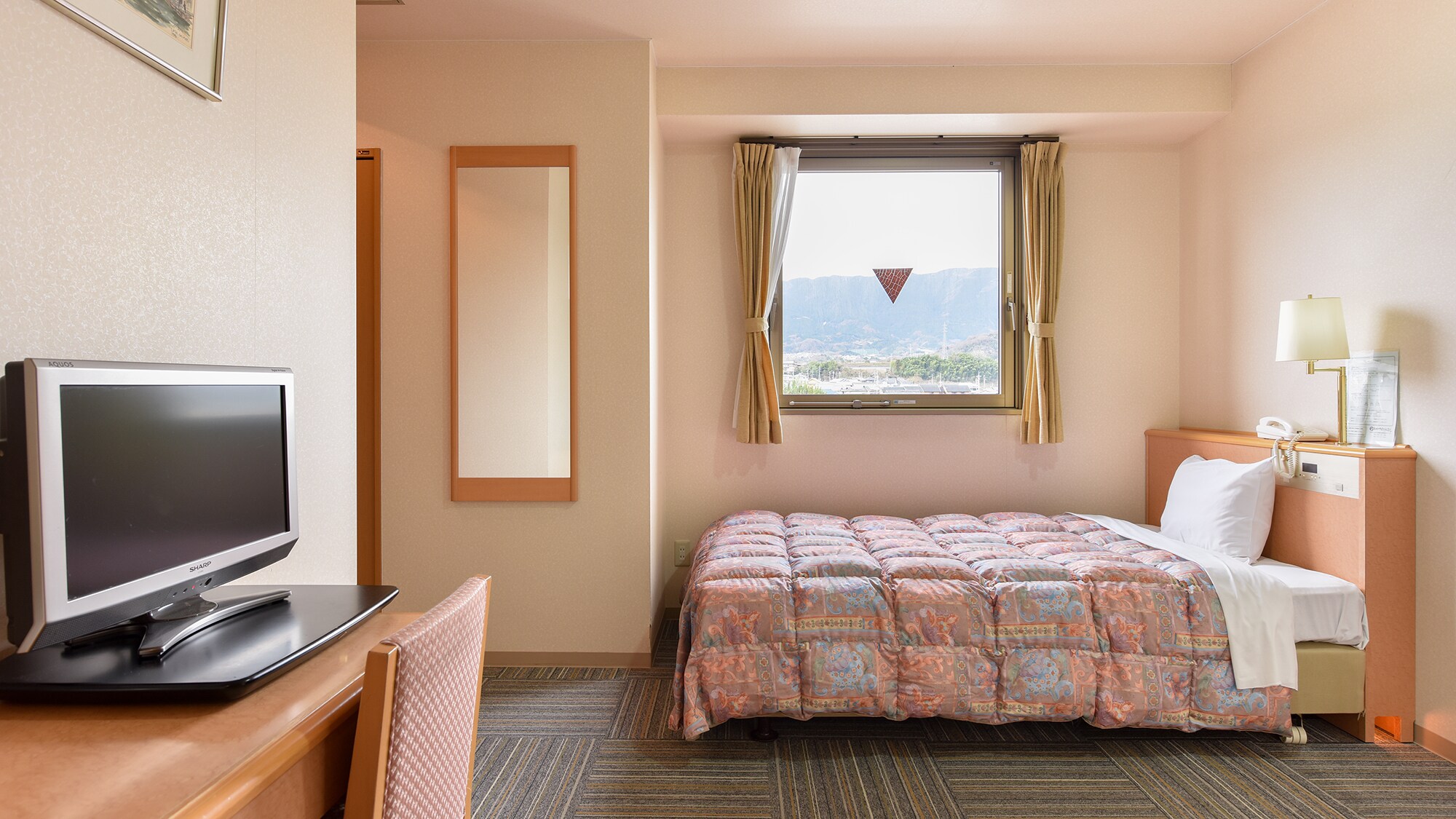 Single room example (*Rooms cannot be specified)