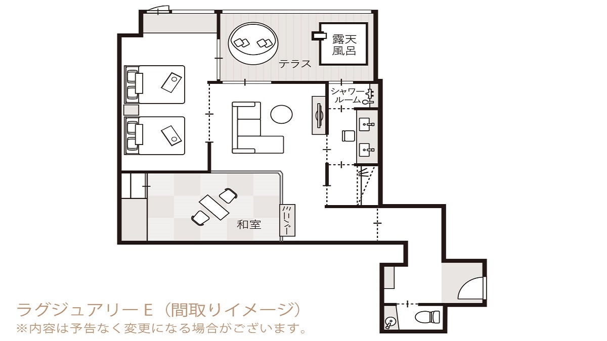 Room "Luxury Etype" floor plan image