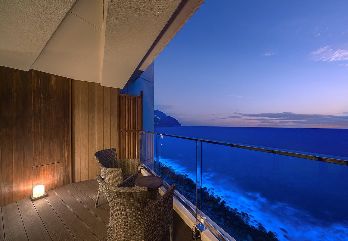Guest room with open-air bath "Kazene" (non-smoking indoors)