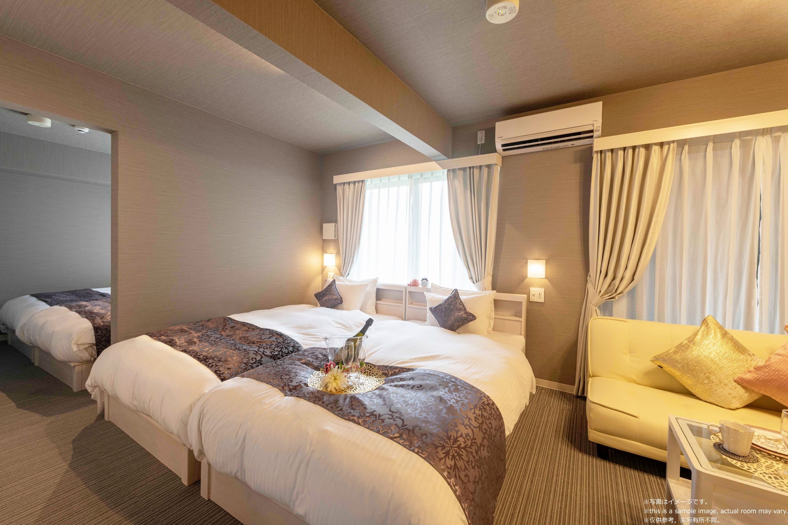 [Dilarang Merokok] Kamar Superior Suite 39 meter persegi Kapasitas 4-6 orang