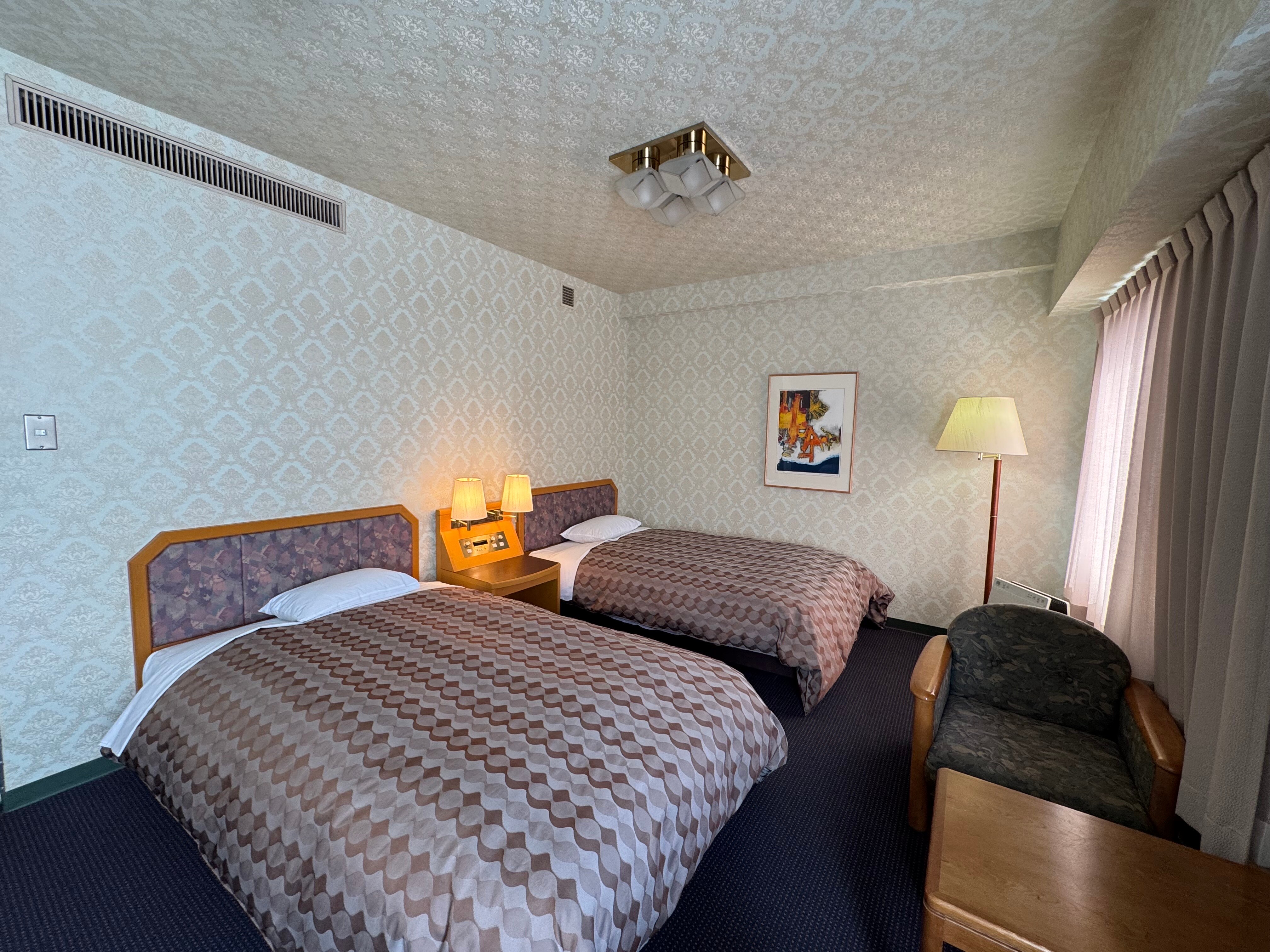 Deluxe Twin Room [28㎡/bed width 120cm]