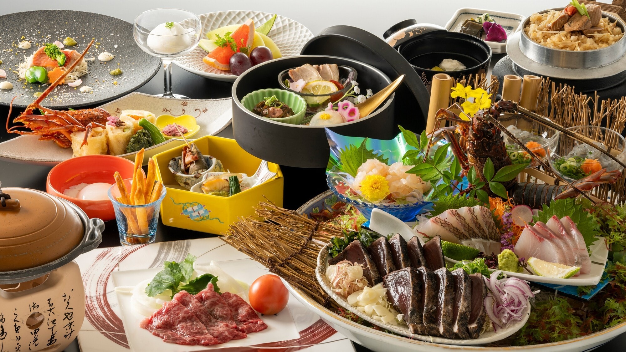 [鯖魚料理及土佐懷石料理圖] 內容為3月至5月。