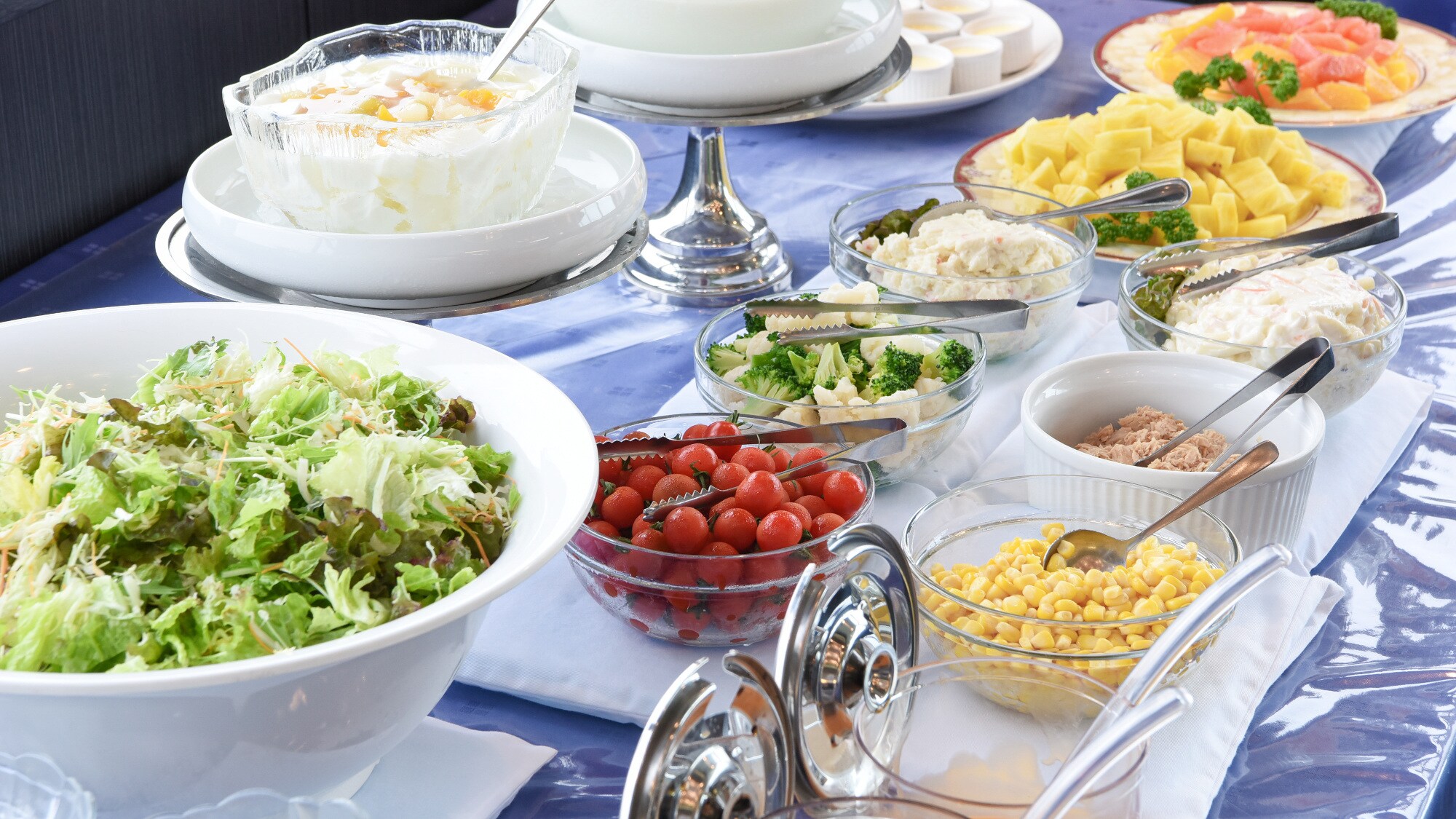 Bữa sáng tự chọn với nhiều nguyên liệu địa phương của Tochigi! (Ví dụ về các món ăn)