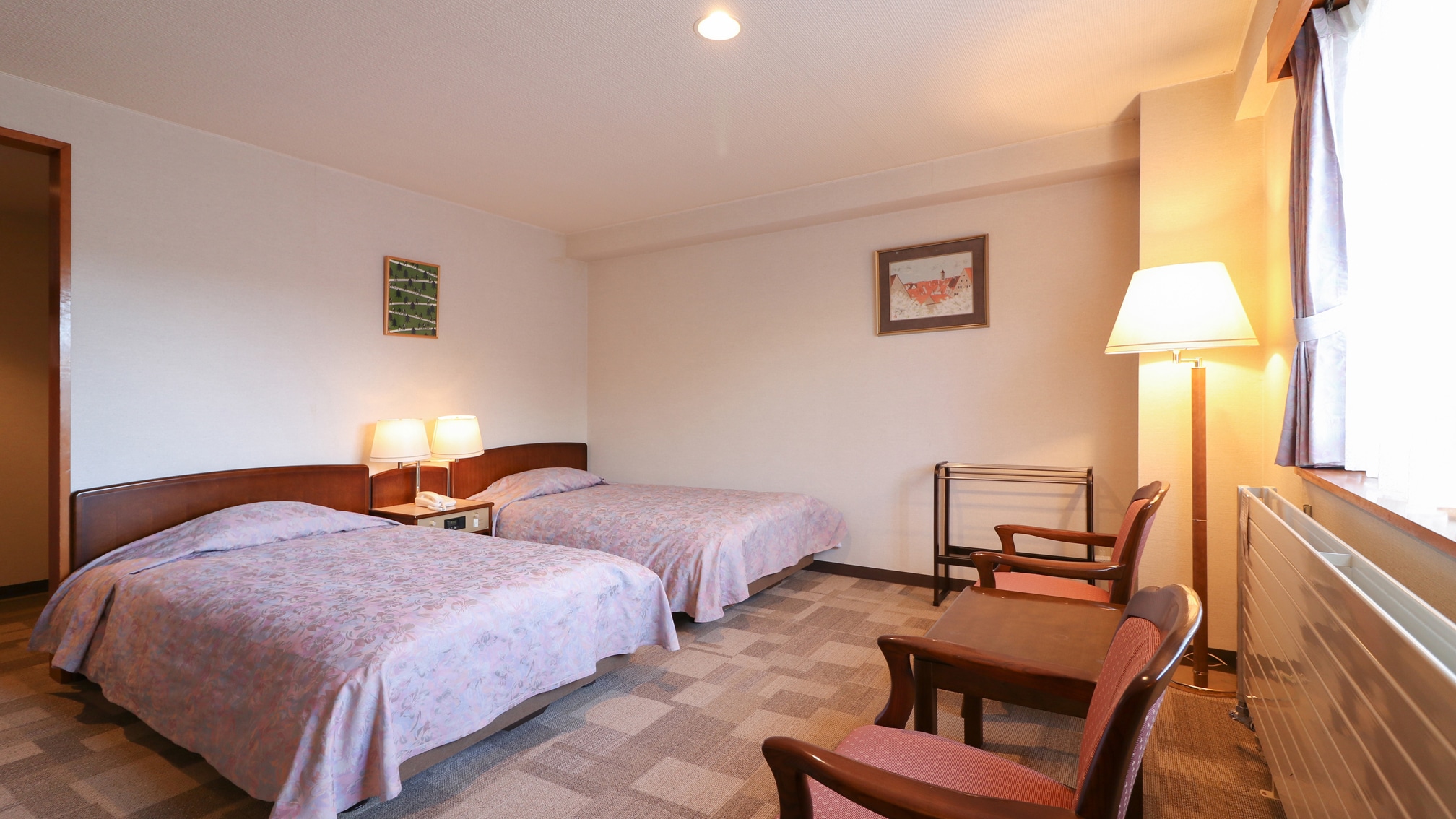 Western-style twin room/Example