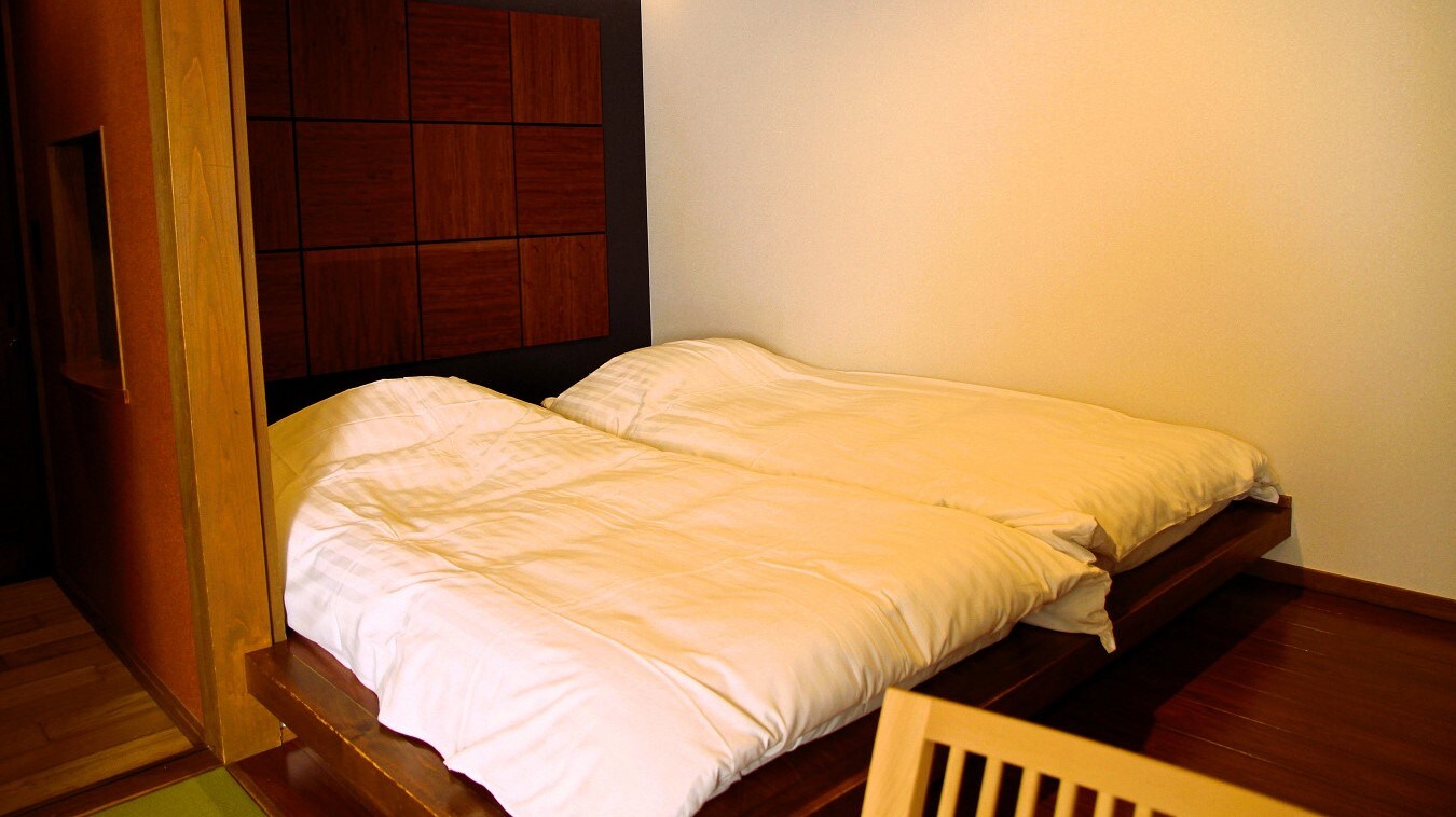 An example of a modern bedroom for two