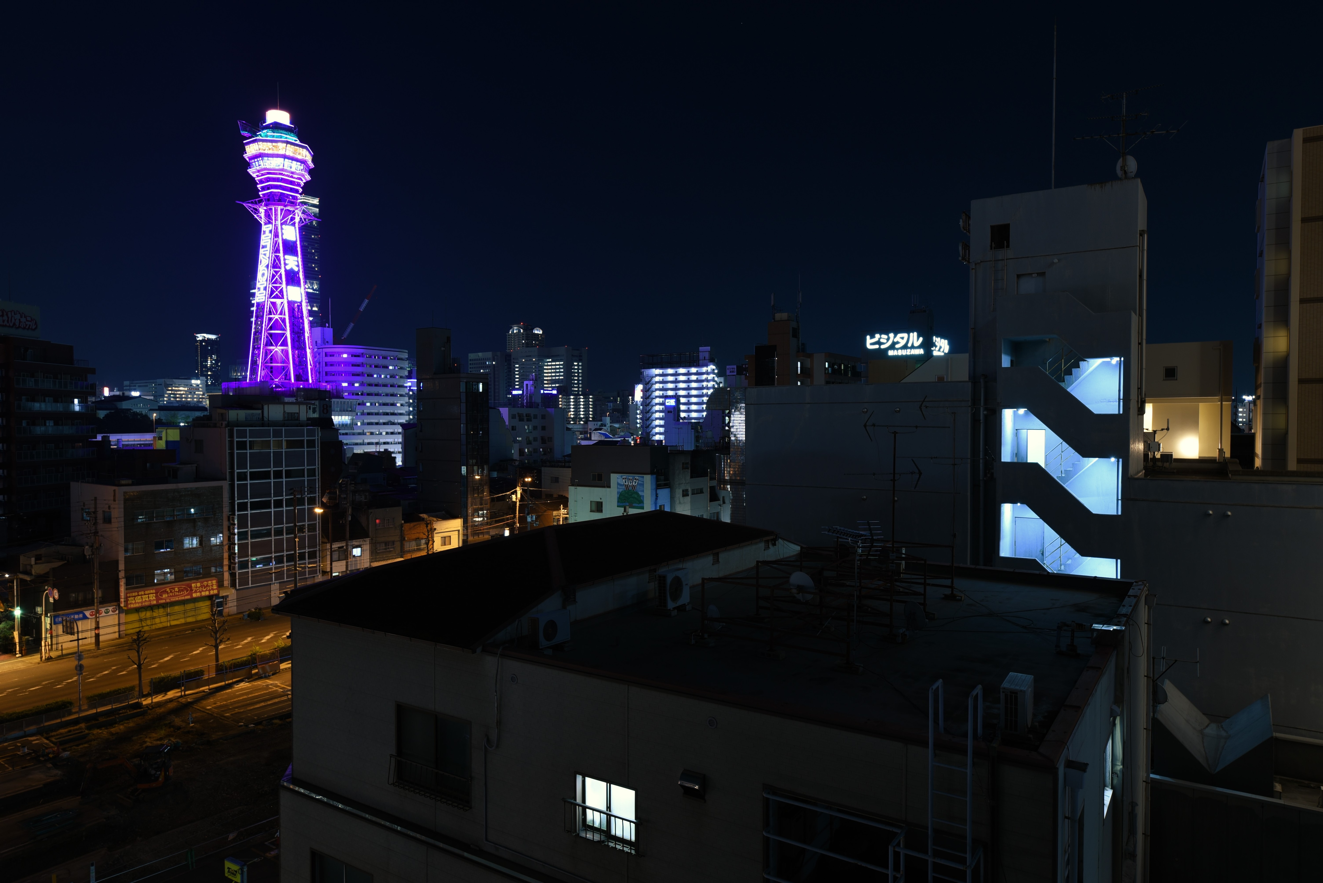 ◆ 中層房間的夜景