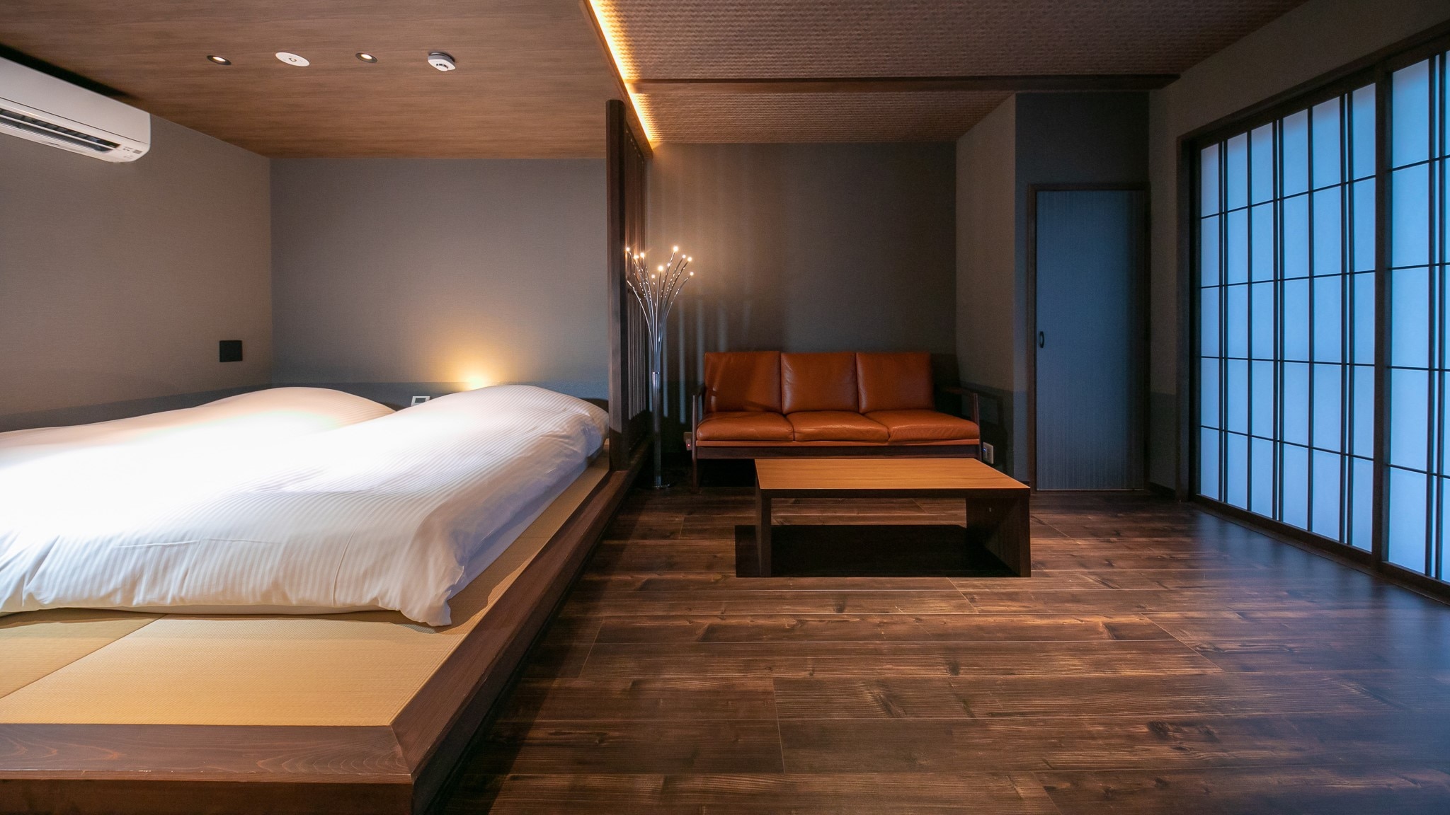 Standard guest room/One-story type example