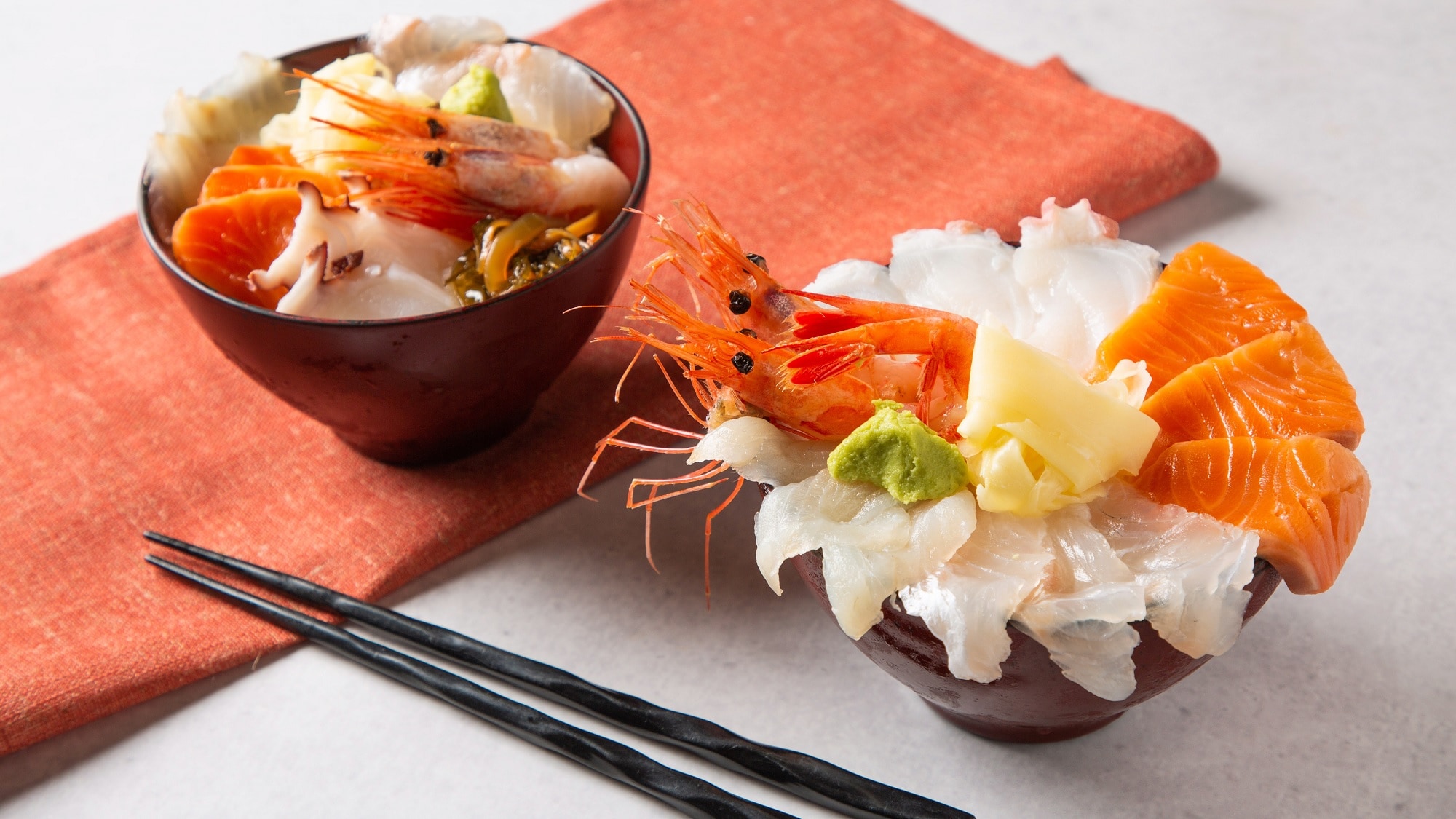 [Seikan Market Breakfast Example] Enjoy a luxurious seafood bowl with as much seasonal sashimi as you like. *May change due to fishing conditions.
