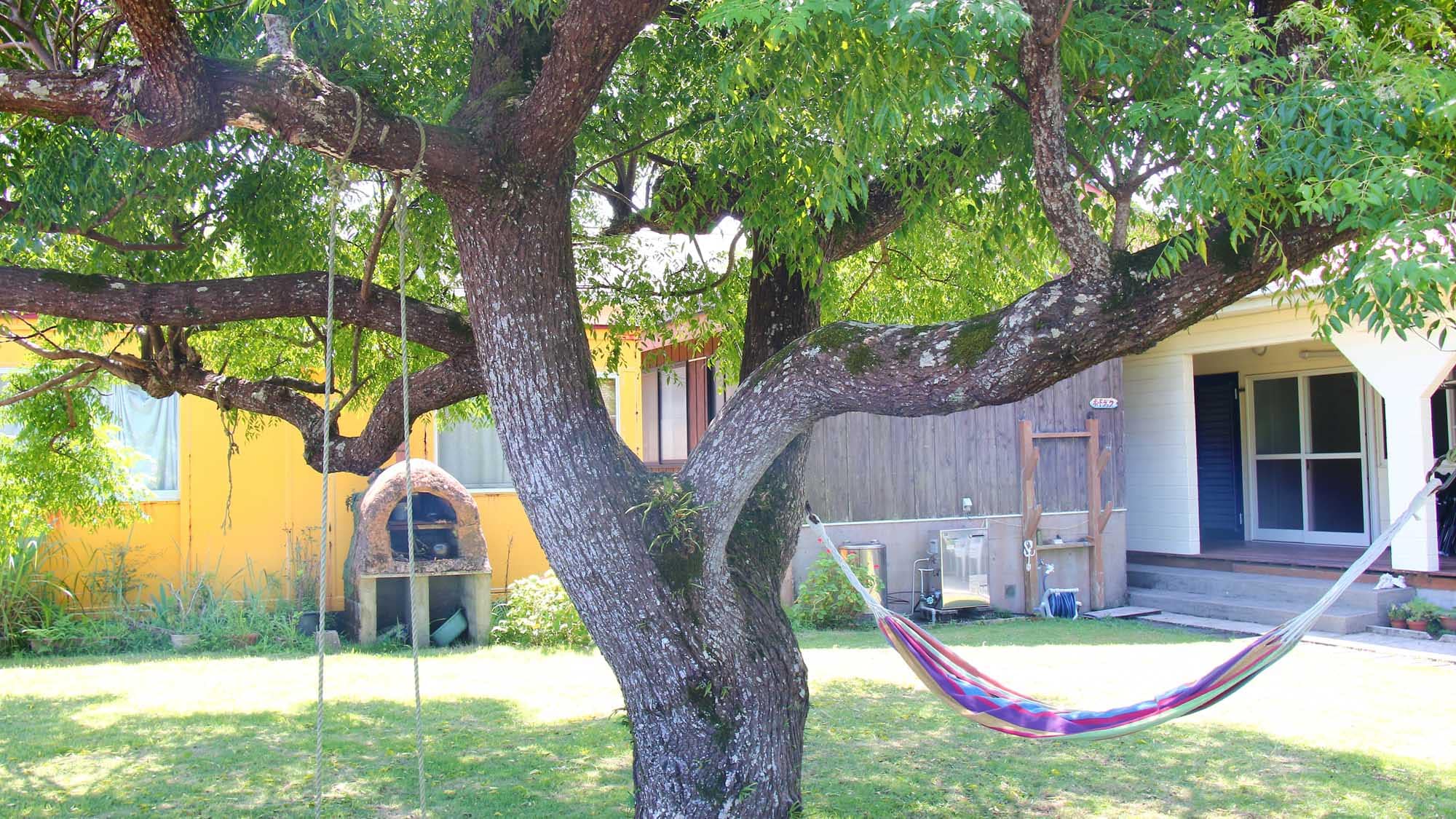 [Relaxing courtyard] Perfect for looking up at the night sky ♪