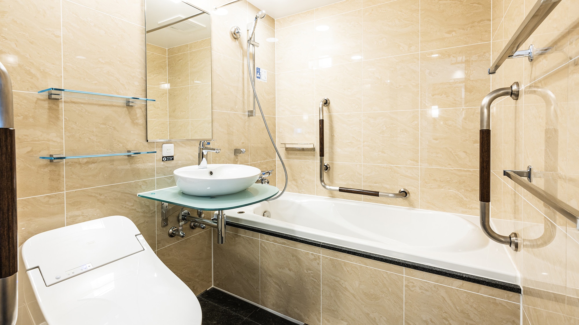 Deluxe Twin Room Bathroom