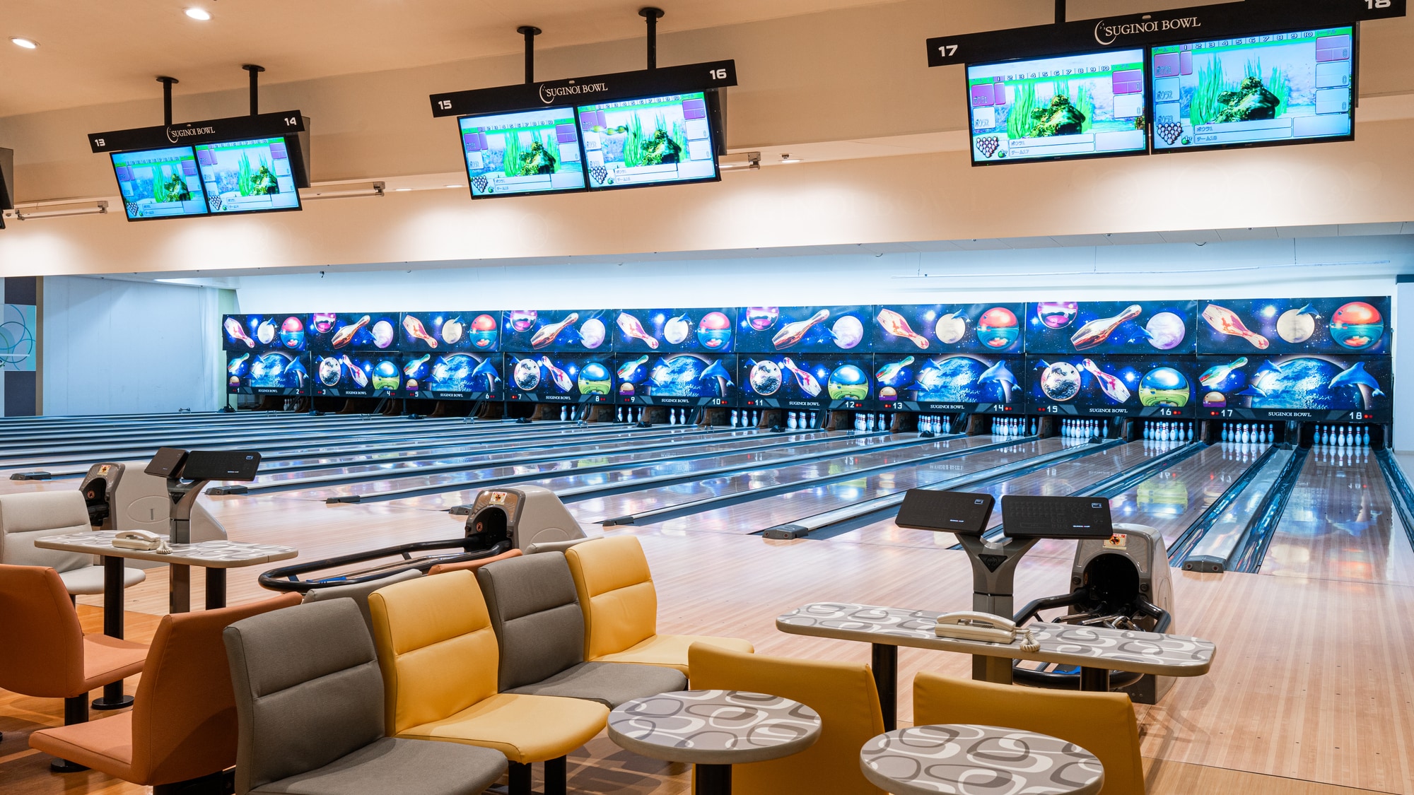 [SUGINOI BOWL&PARK 保齡球館] 保齡球館