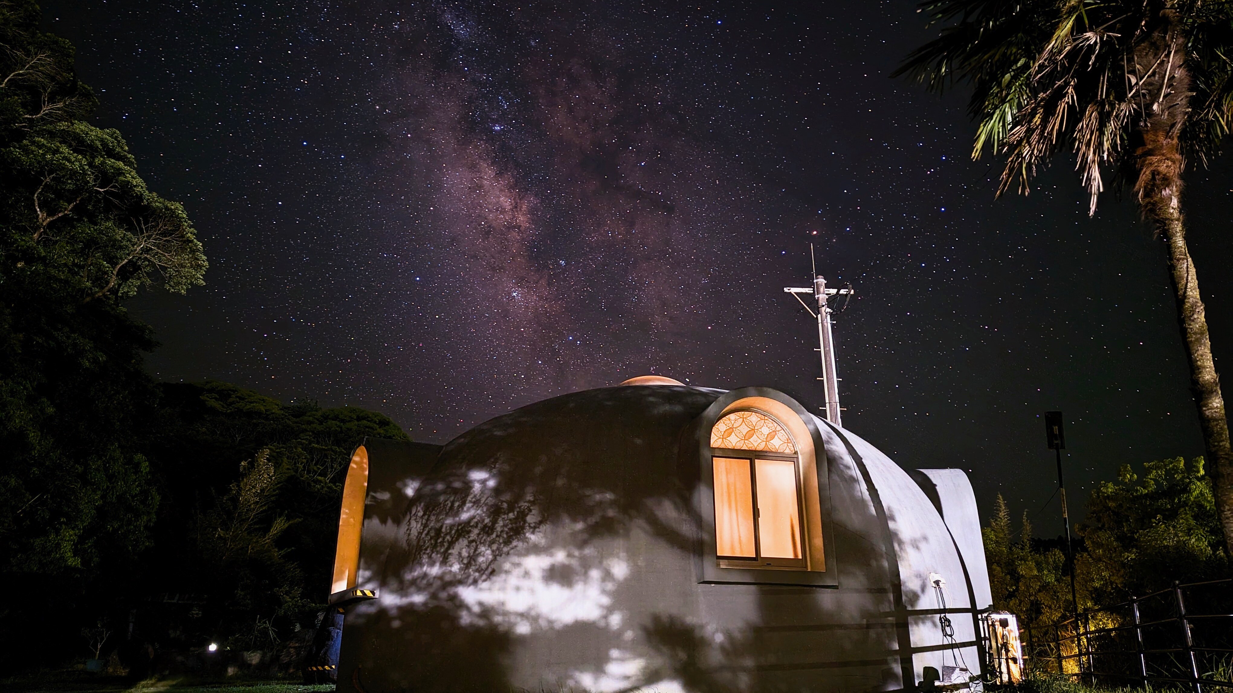 Dome and the Milky Way (Summer)