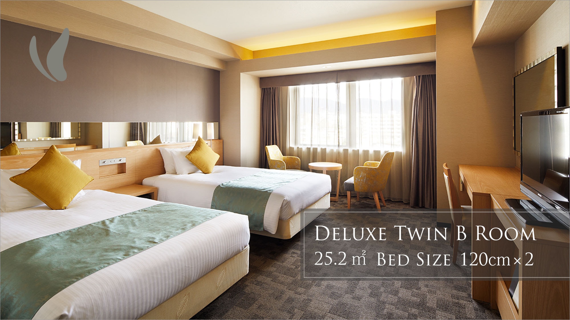 Non-smoking Deluxe Twin Room B
