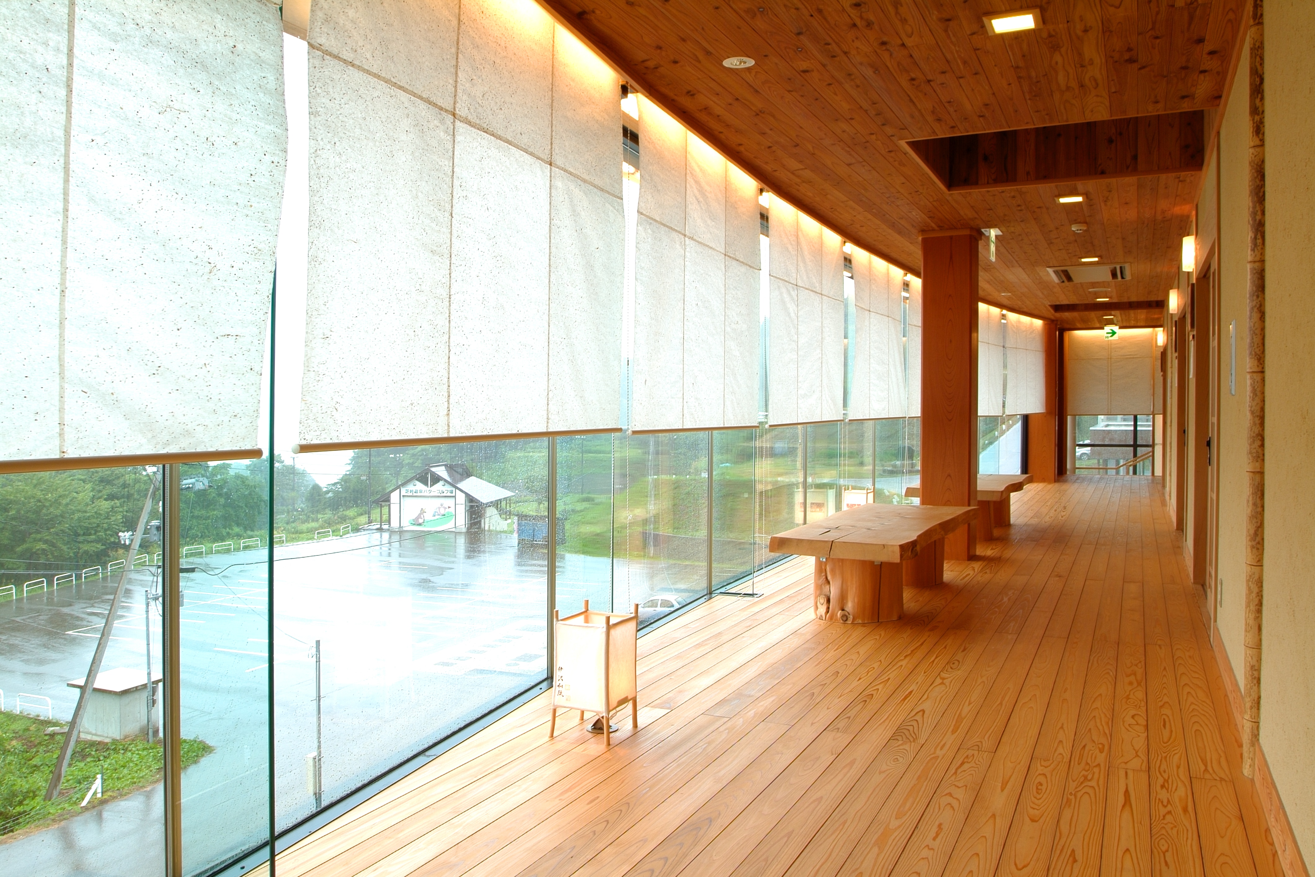 Terraced Fields Hall Corridor